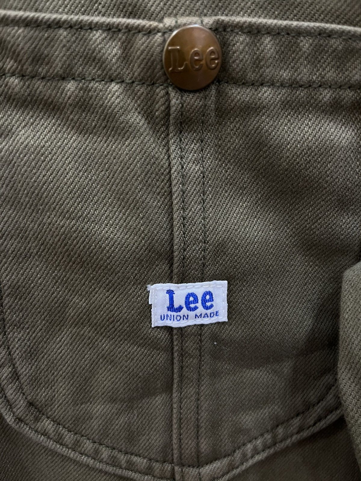 Lee F. 🔥🔥🔥VTG LEE SANFORISED UNION MADE MILITARY LONG JACKET Size M / US 6-8 / IT 42-44 - 6 Thumbnail