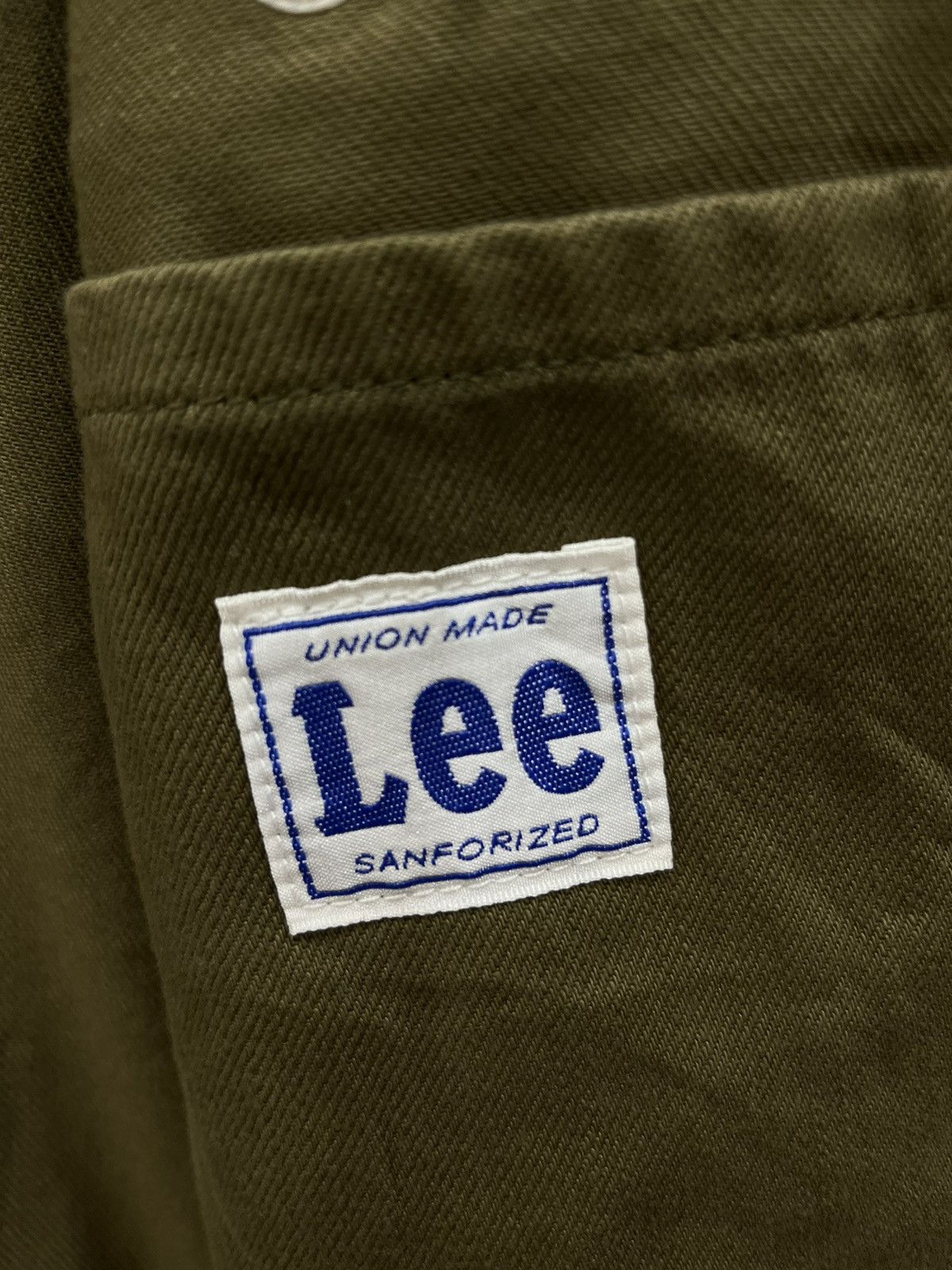 Lee F. 🔥🔥🔥VTG LEE SANFORISED UNION MADE MILITARY LONG JACKET Size M / US 6-8 / IT 42-44 - 7 Thumbnail
