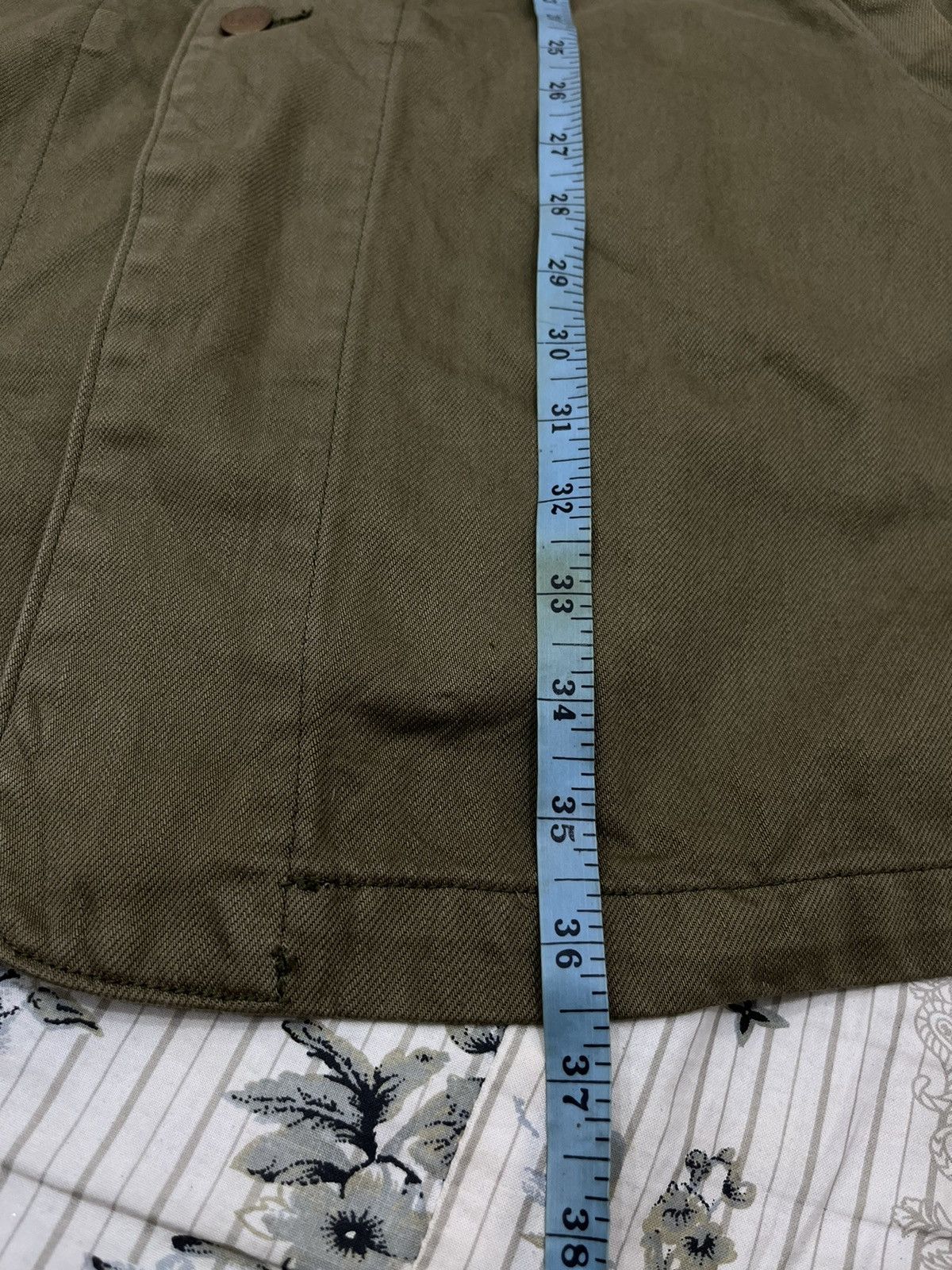 Lee F. 🔥🔥🔥VTG LEE SANFORISED UNION MADE MILITARY LONG JACKET Size M / US 6-8 / IT 42-44 - 12 Thumbnail
