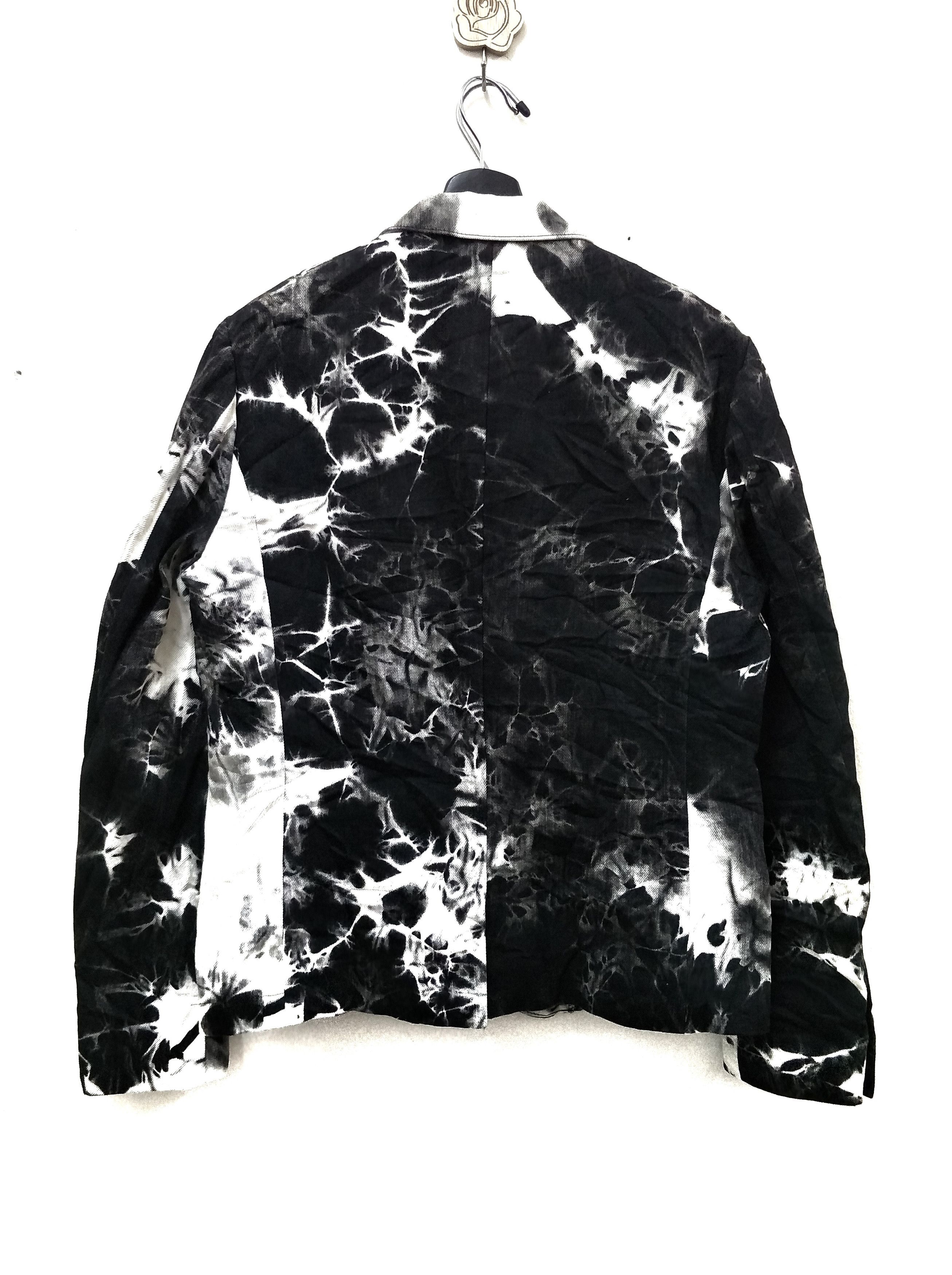 Japanese Brand Nozomi Ishiguro Acid Wash Coat Japanese Designer Size US S / EU 44-46 / 1 - 2 Thumbnail