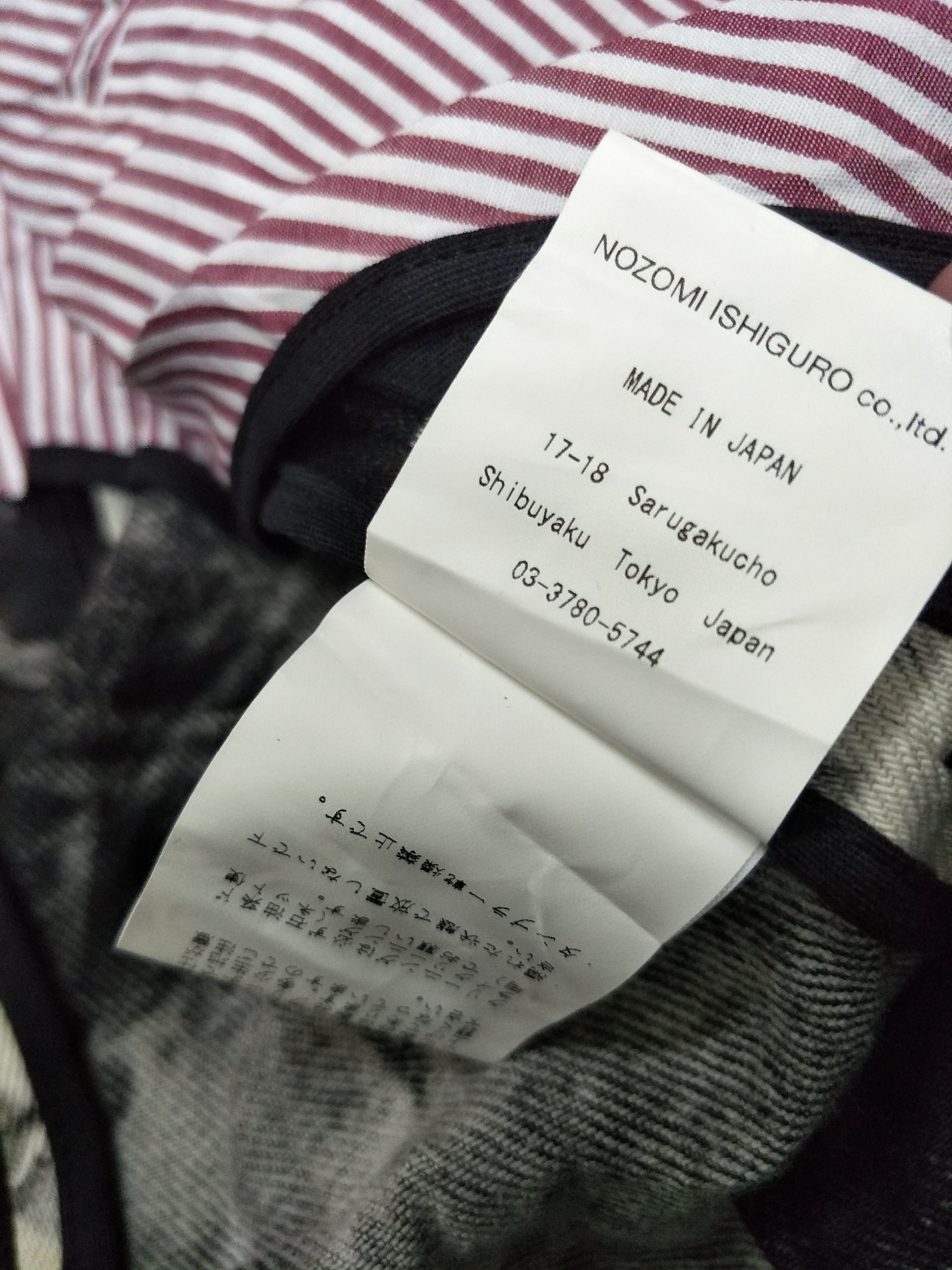 Japanese Brand Nozomi Ishiguro Acid Wash Coat Japanese Designer Size US S / EU 44-46 / 1 - 8 Thumbnail