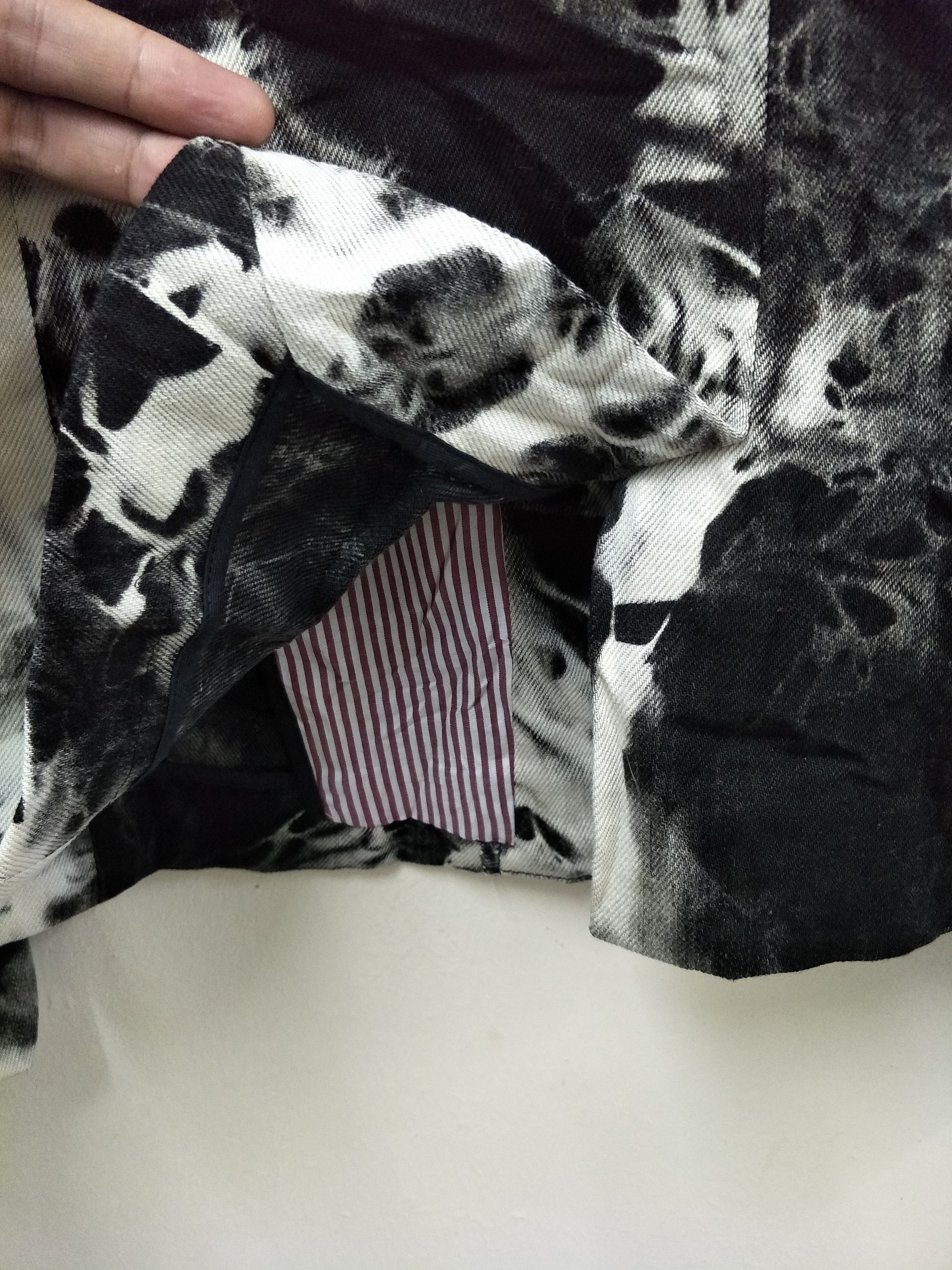Japanese Brand Nozomi Ishiguro Acid Wash Coat Japanese Designer Size US S / EU 44-46 / 1 - 5 Thumbnail