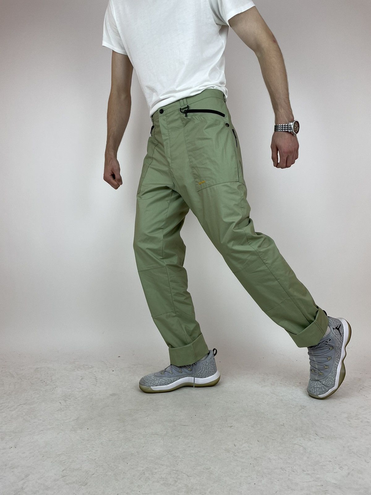 Vintage ROHAN Vintage Green Mens Outdoor Fatigues Pants size W36 Size US 36 / EU 52 - 8 Thumbnail