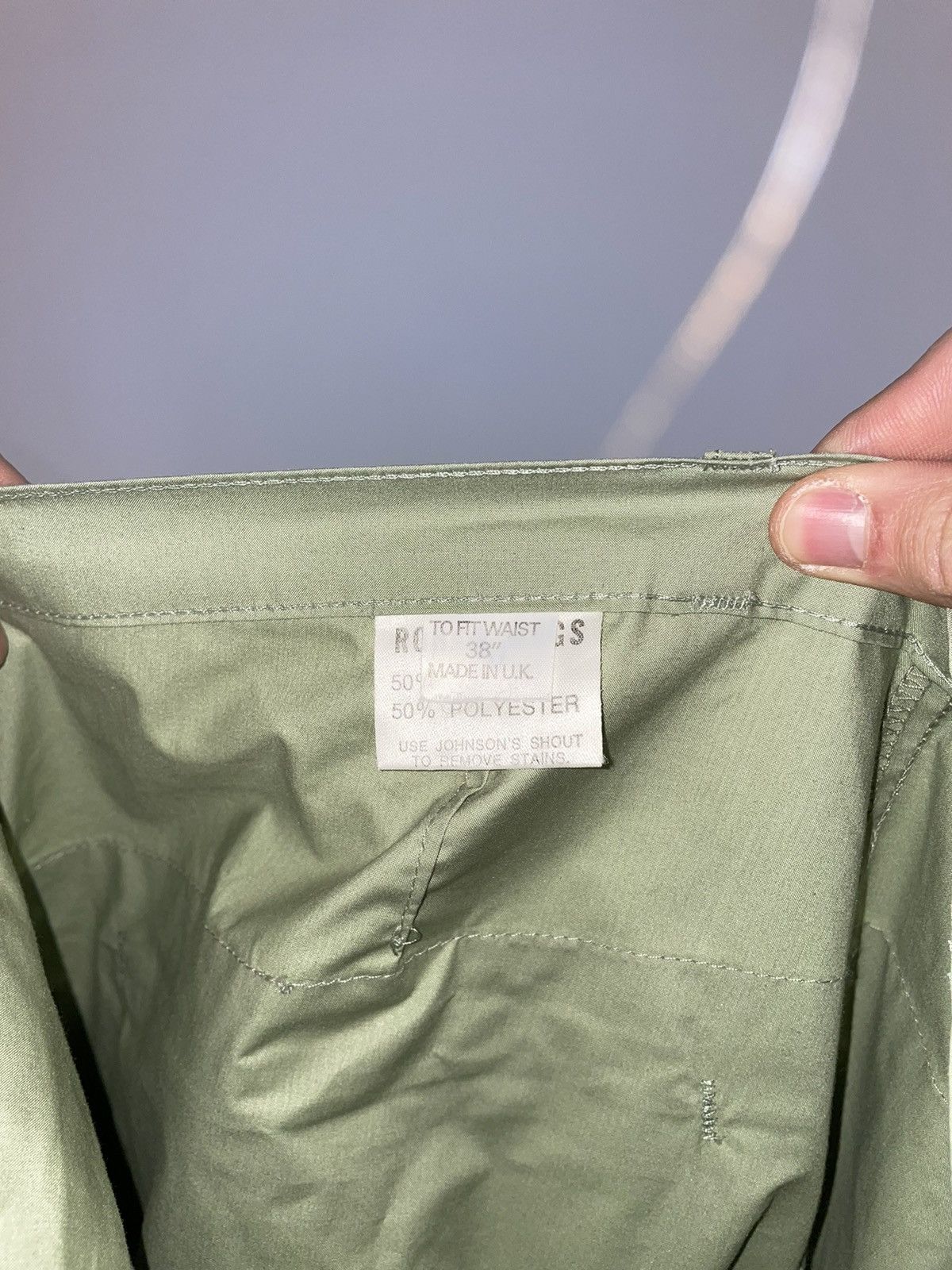 Vintage ROHAN Vintage Green Mens Outdoor Fatigues Pants size W36 Size US 36 / EU 52 - 10 Thumbnail