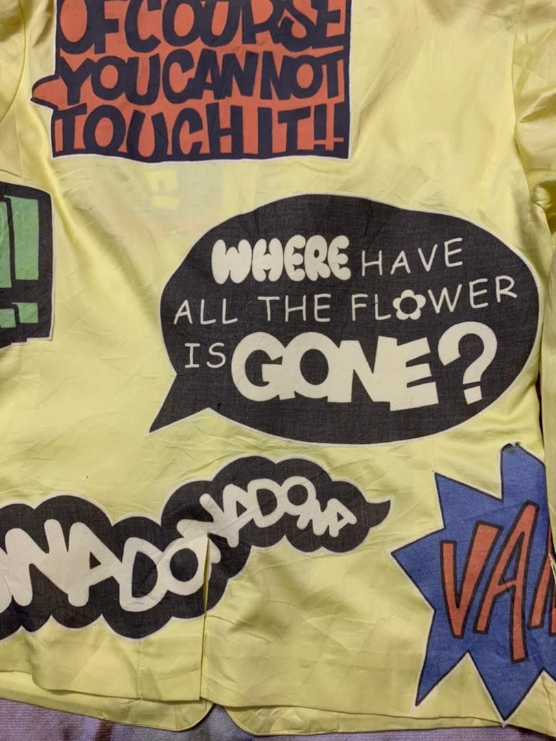Beauty Beast S/S12 Nozomi Ishiguro Pop Art Cropped Coat CDG Designer Size US S / EU 44-46 / 1 - 8 Thumbnail