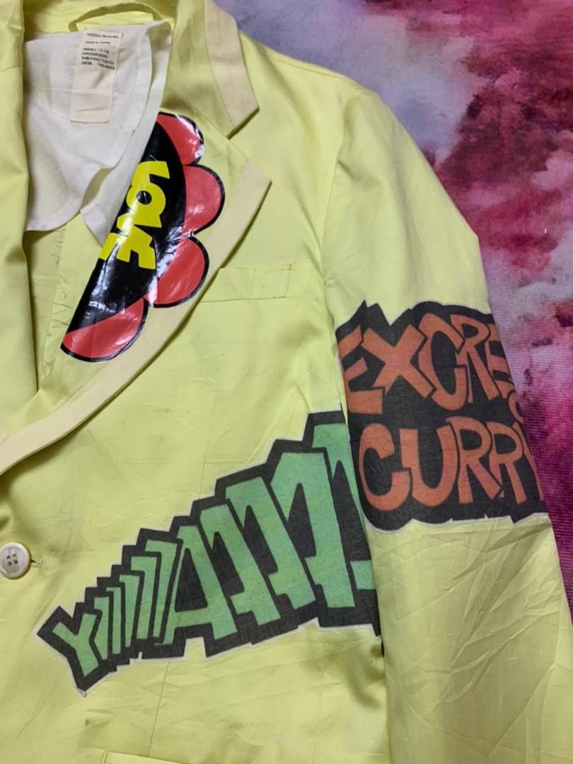 Beauty Beast S/S12 Nozomi Ishiguro Pop Art Cropped Coat CDG Designer Size US S / EU 44-46 / 1 - 7 Thumbnail