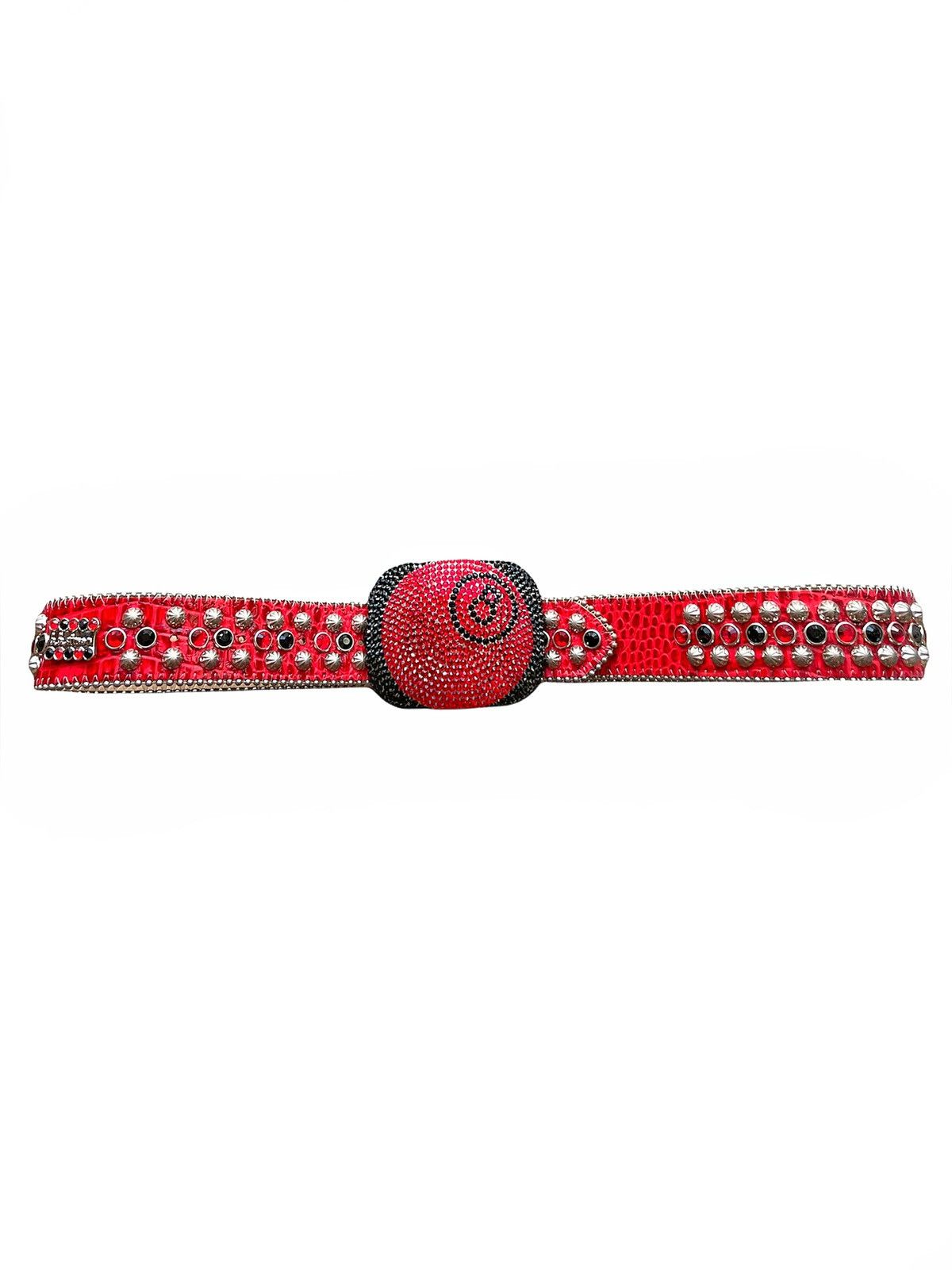 B.B. Simon Red 8 Ball Belt | Grailed