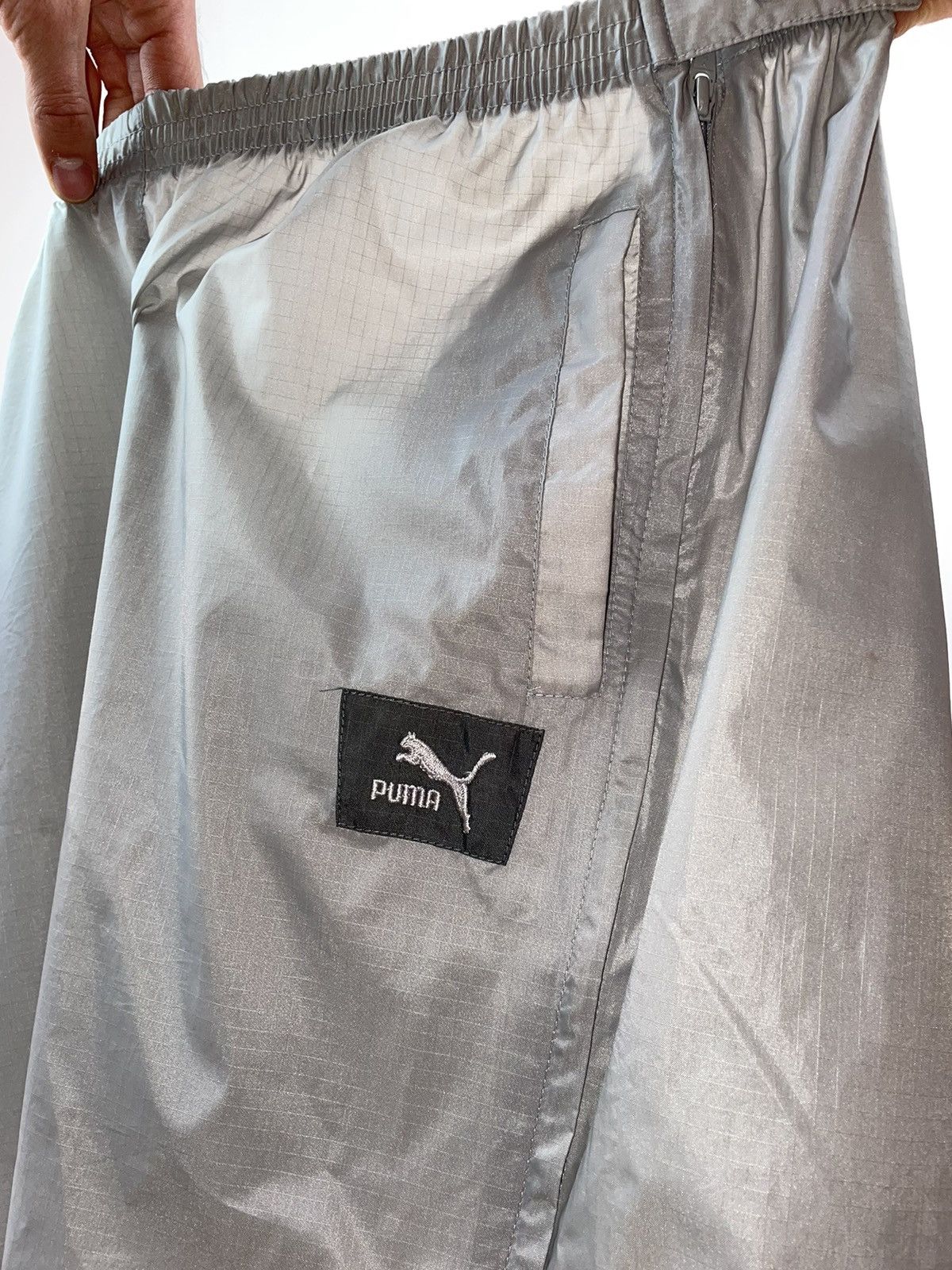 Puma PUMA VINTAGE grey wide legs track pants Mens size XL Size US 34 / EU 50 - 12 Thumbnail