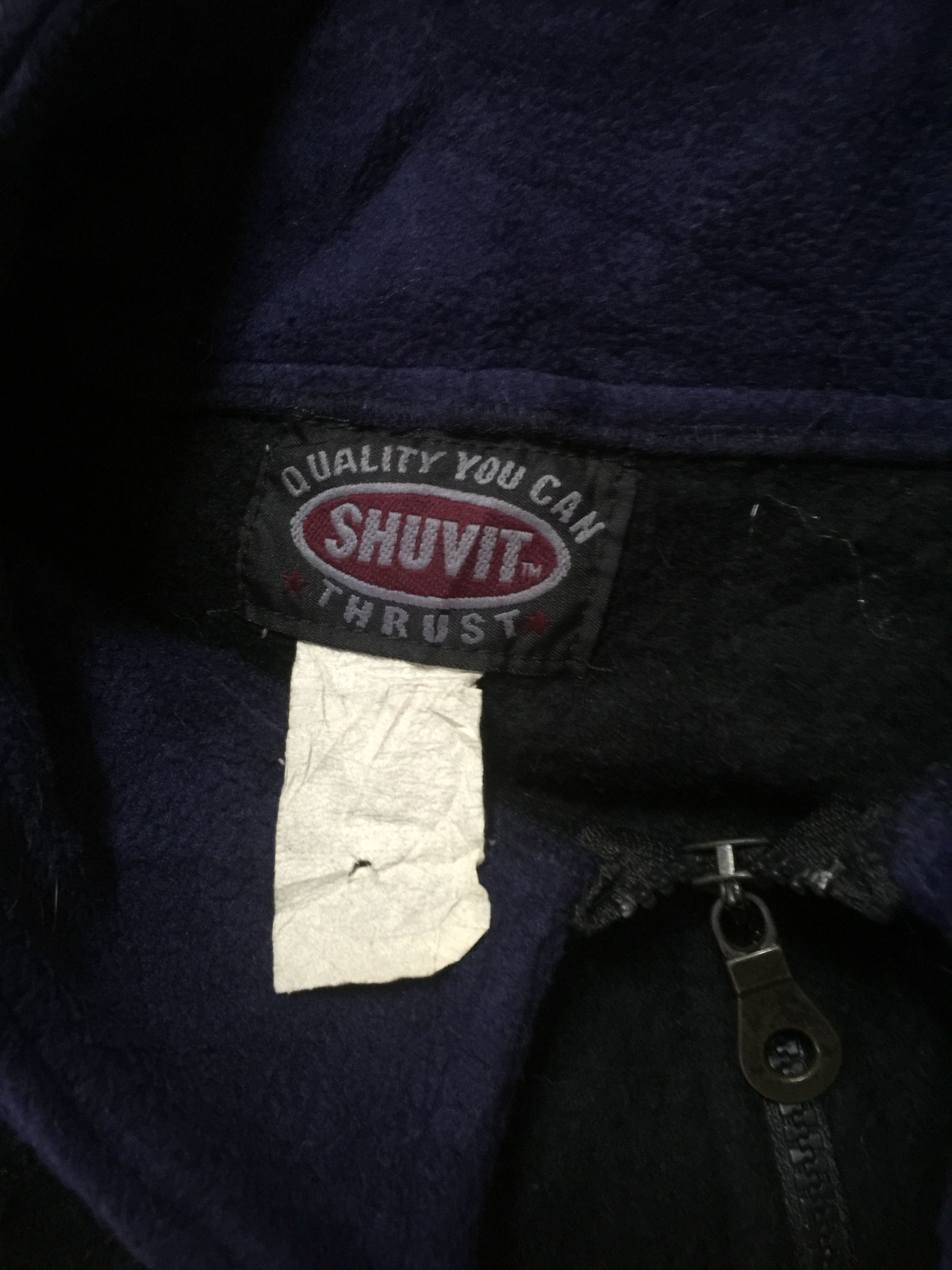 Vintage Vintage 90s Shuvit Skateboard Brand Fleece Jacket Size US L / EU 52-54 / 3 - 3 Thumbnail