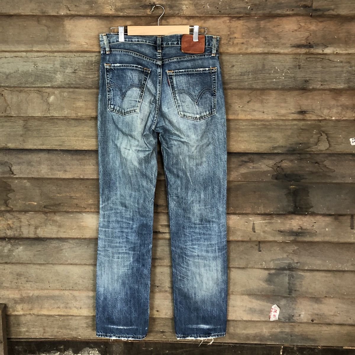 Levi's Levis Blue Distressed Denim Pants #5133 Size US 30 / EU 46 - 10 Thumbnail
