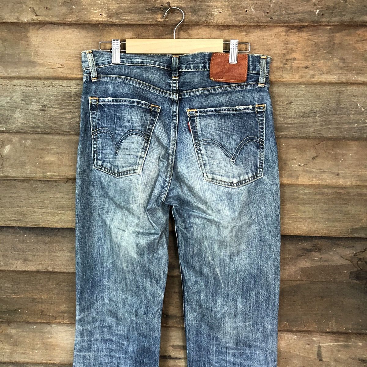 Levi's Levis Blue Distressed Denim Pants #5133 Size US 30 / EU 46 - 11 Thumbnail