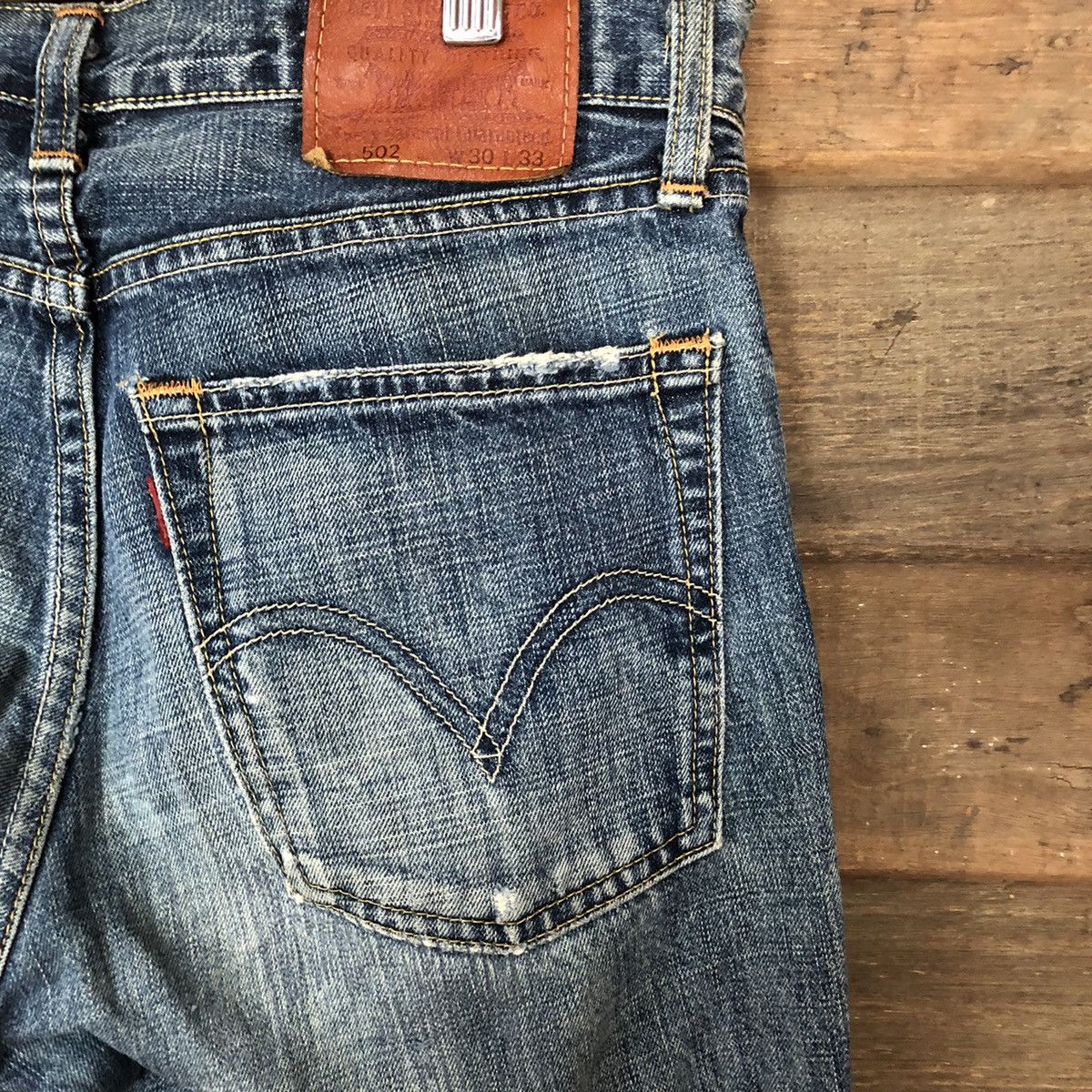 Levi's Levis Blue Distressed Denim Pants #5133 Size US 30 / EU 46 - 14 Thumbnail