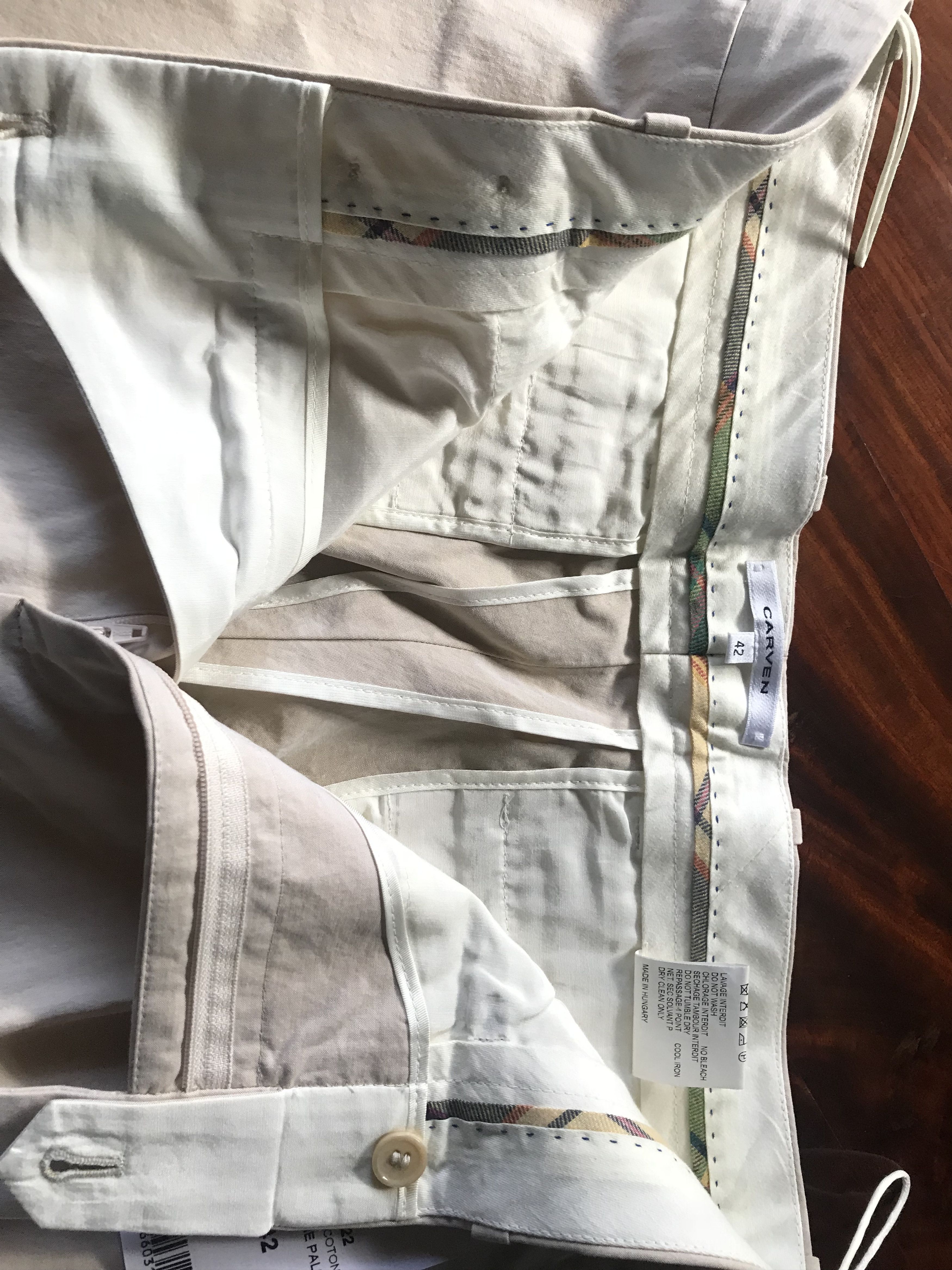 Carven Beige Casual Pants Size US 32 / EU 48 - 3 Thumbnail