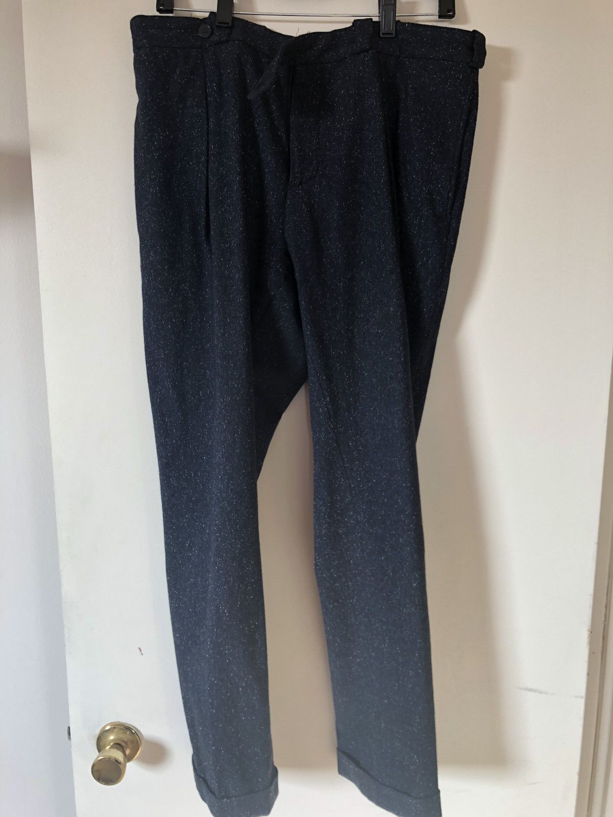 Blue Speckled Pants