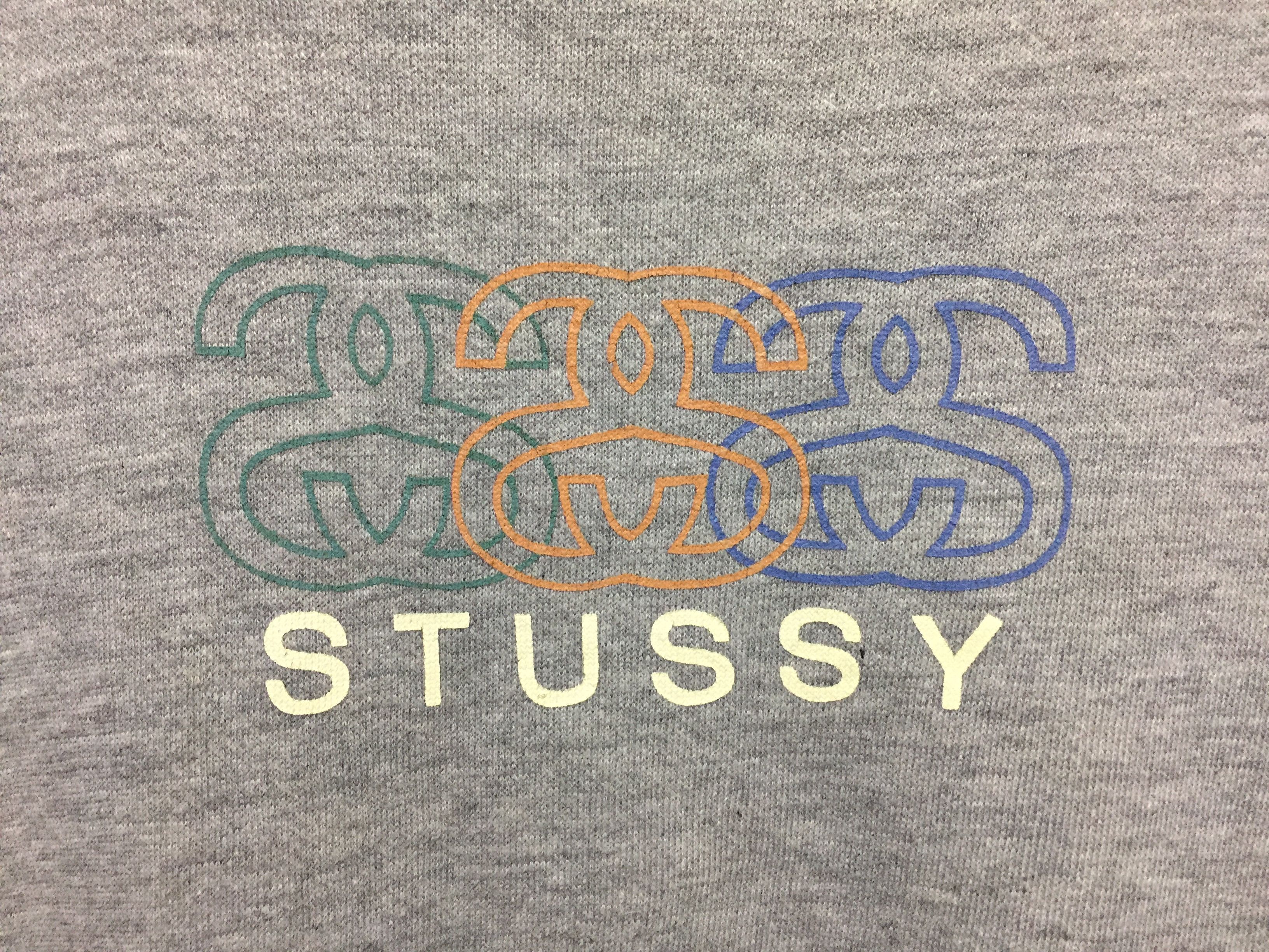 Stussy Vtg Y2K STUSSY multicolor logo sweat Size US M / EU 48-50 / 2 - 4 Thumbnail