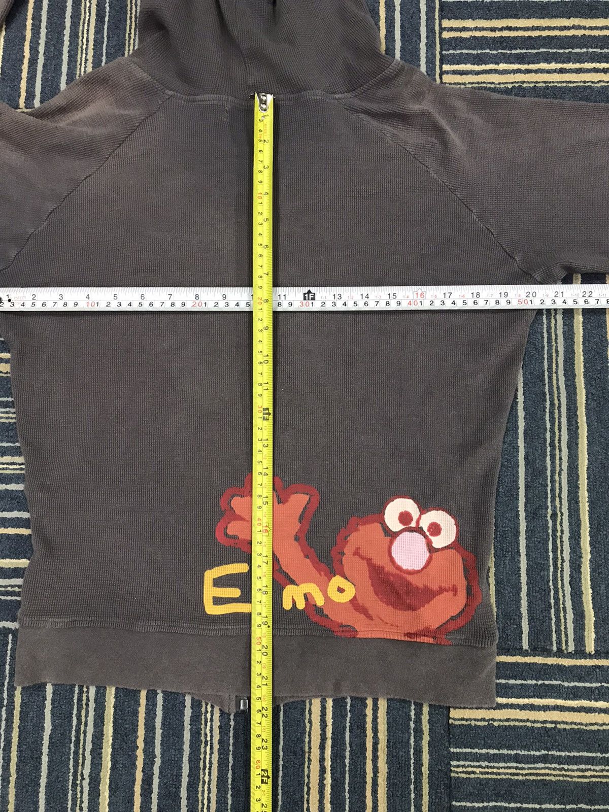 Cartoon Network × Japanese Brand Sesame Street ELMO Monster Sweater Hoodie Size US S / EU 44-46 / 1 - 8 Thumbnail