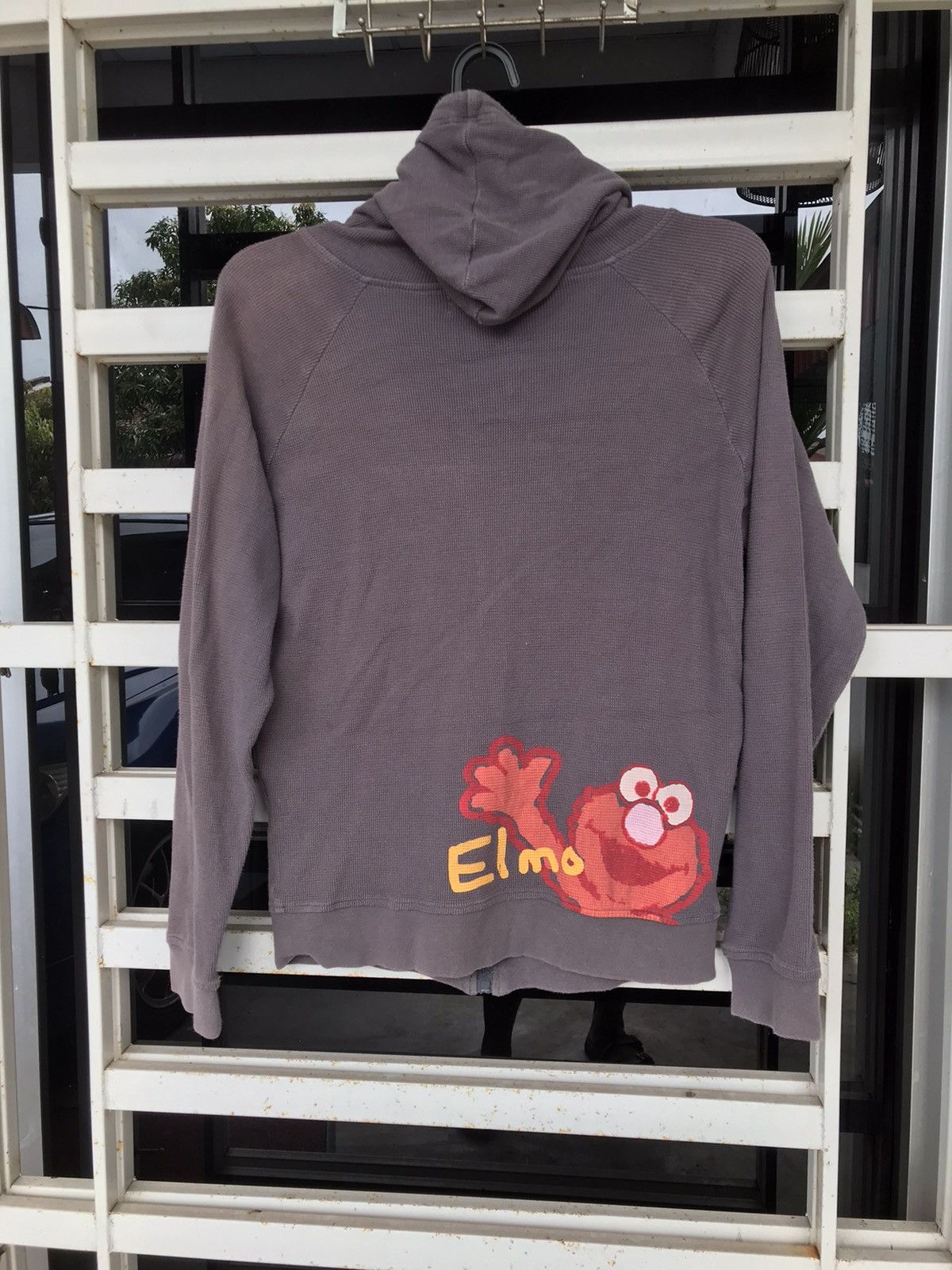 Cartoon Network × Japanese Brand Sesame Street ELMO Monster Sweater Hoodie Size US S / EU 44-46 / 1 - 3 Thumbnail
