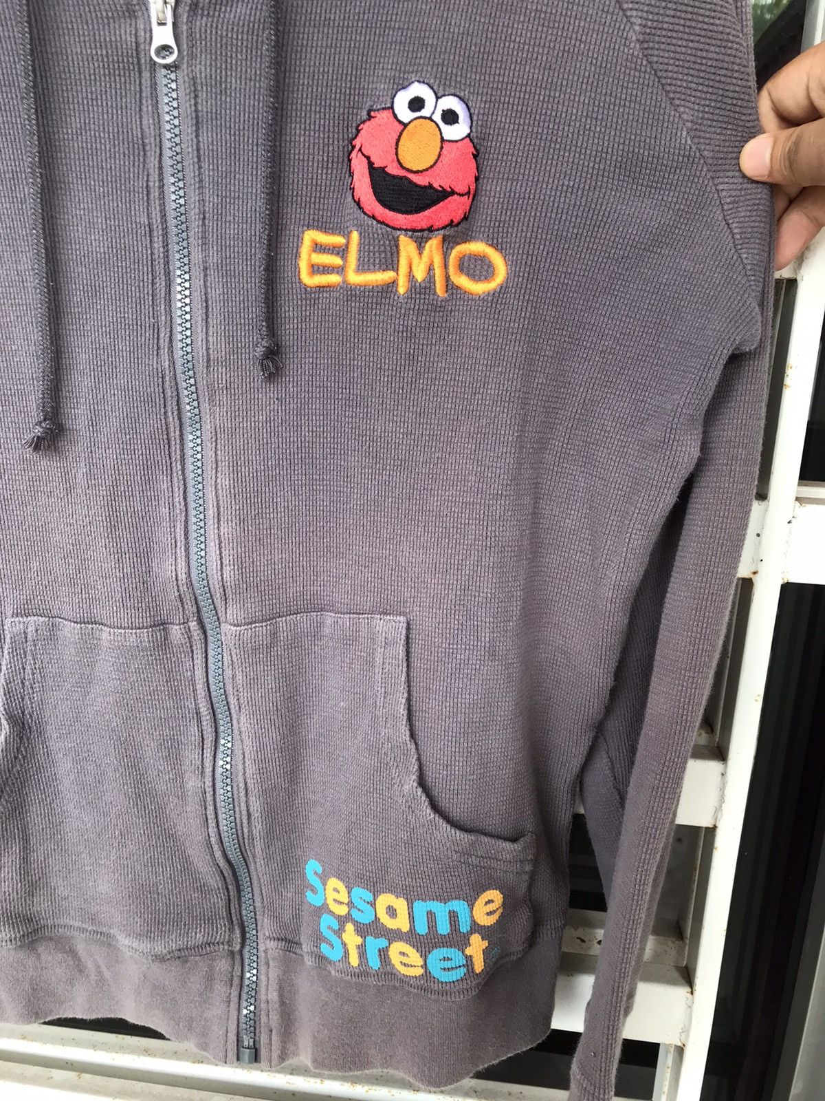 Cartoon Network × Japanese Brand Sesame Street ELMO Monster Sweater Hoodie Size US S / EU 44-46 / 1 - 2 Thumbnail