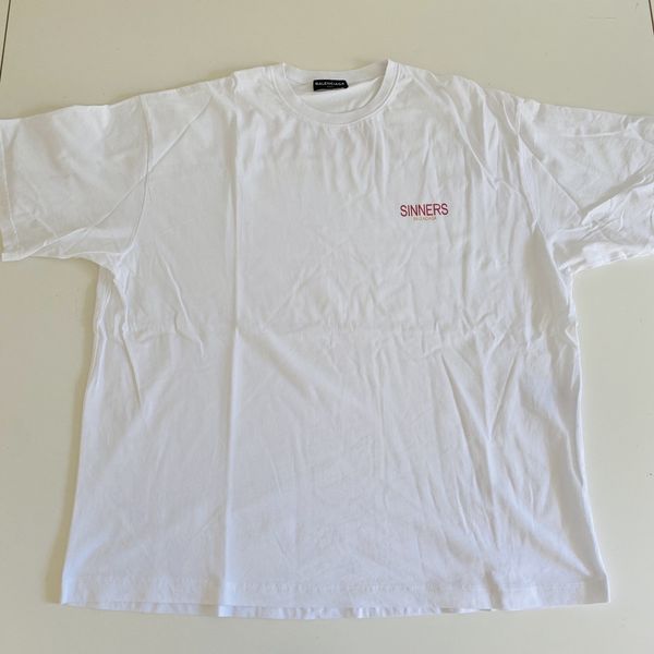 balenciaga sinners shirt