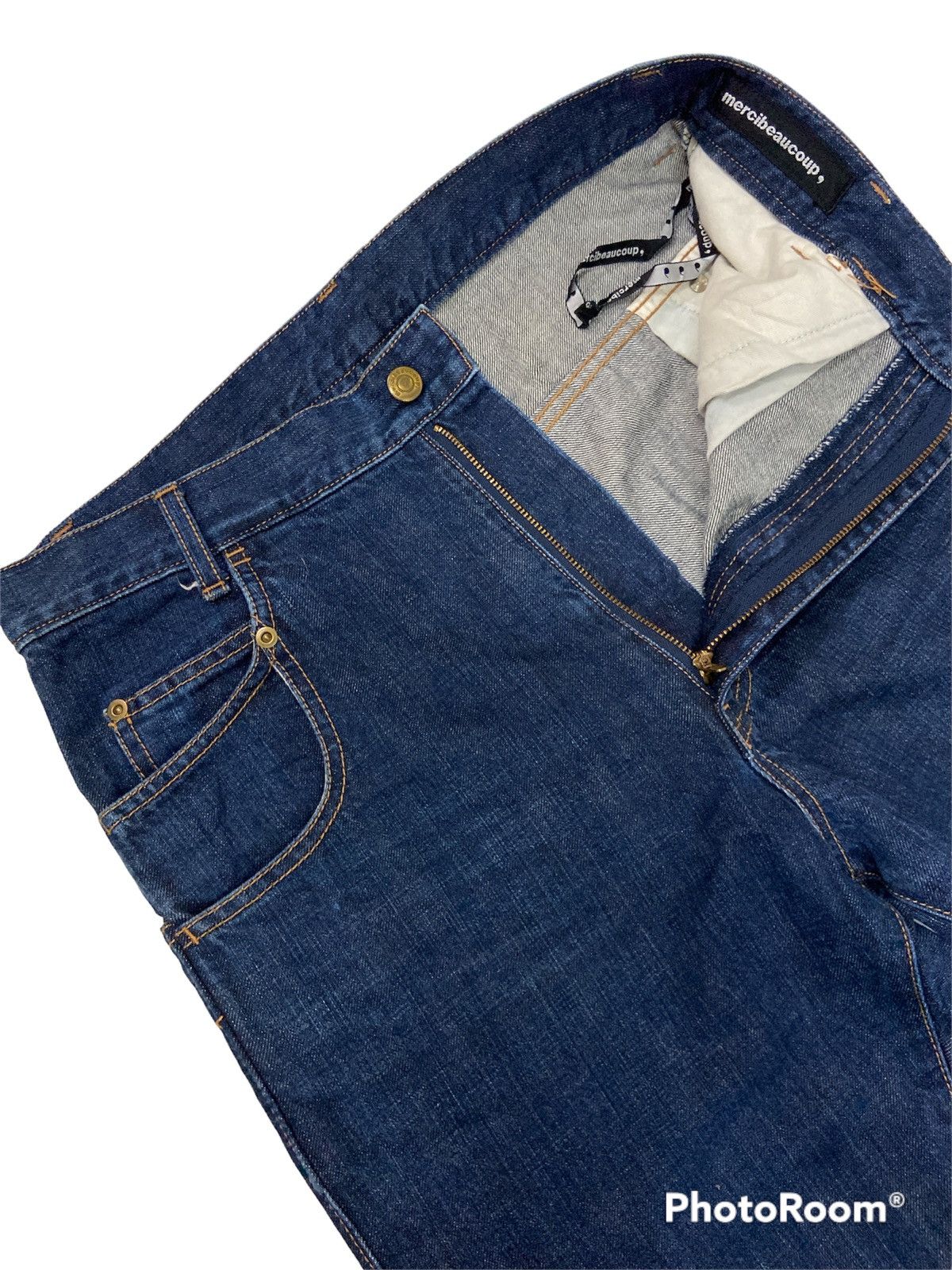 Issey Miyake × Japanese Brand × mercibeaucoup Rare Mercibeaucoup Issey Miyake Double Pocket Made in Japan Size US 32 / EU 48 - 8 Thumbnail
