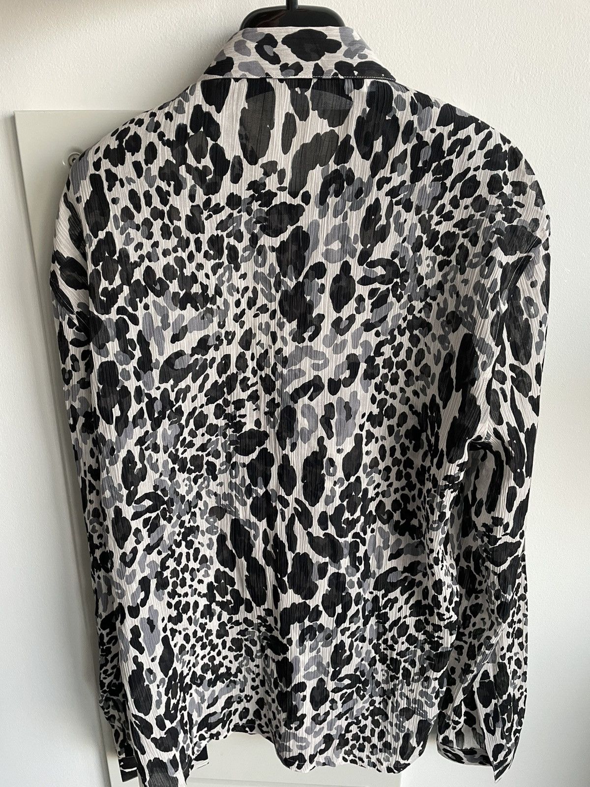 Hedi Slimane × Saint Laurent Paris × Yves Saint Laurent $1,500 Brand NEW Super Runway Saint Laurent Silk Shirt Size US S / EU 44-46 / 1 - 4 Thumbnail