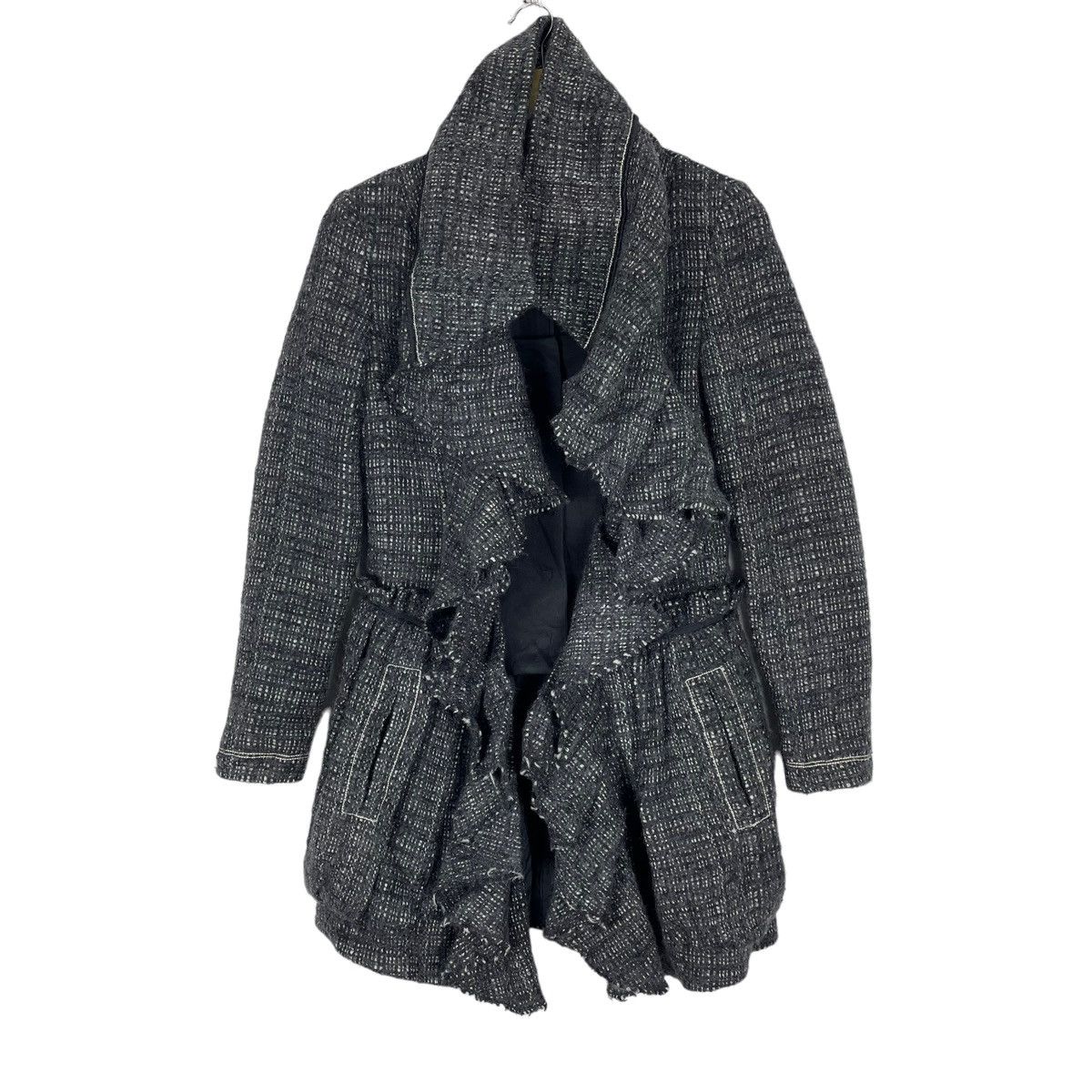 Marithe + Francois Girbaud ⚡️MFG MOHAIR SQUIRREL JACKET Size M / US 6-8 / IT 42-44 - 3 Thumbnail