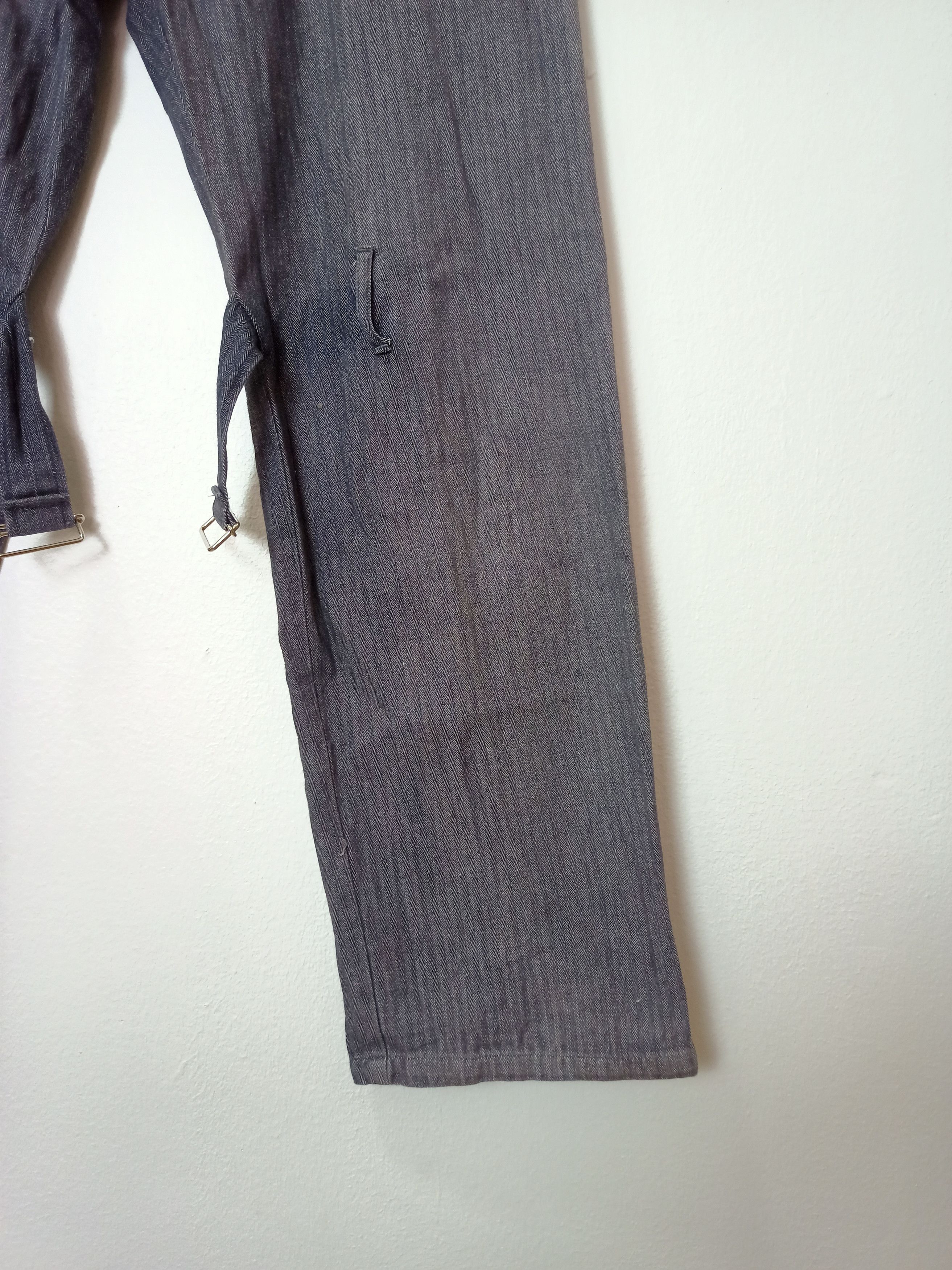 Dries Van Noten Center Field Punk Lace Up Zipper Bondage Pants Made in Japan Size US 31 - 5 Thumbnail
