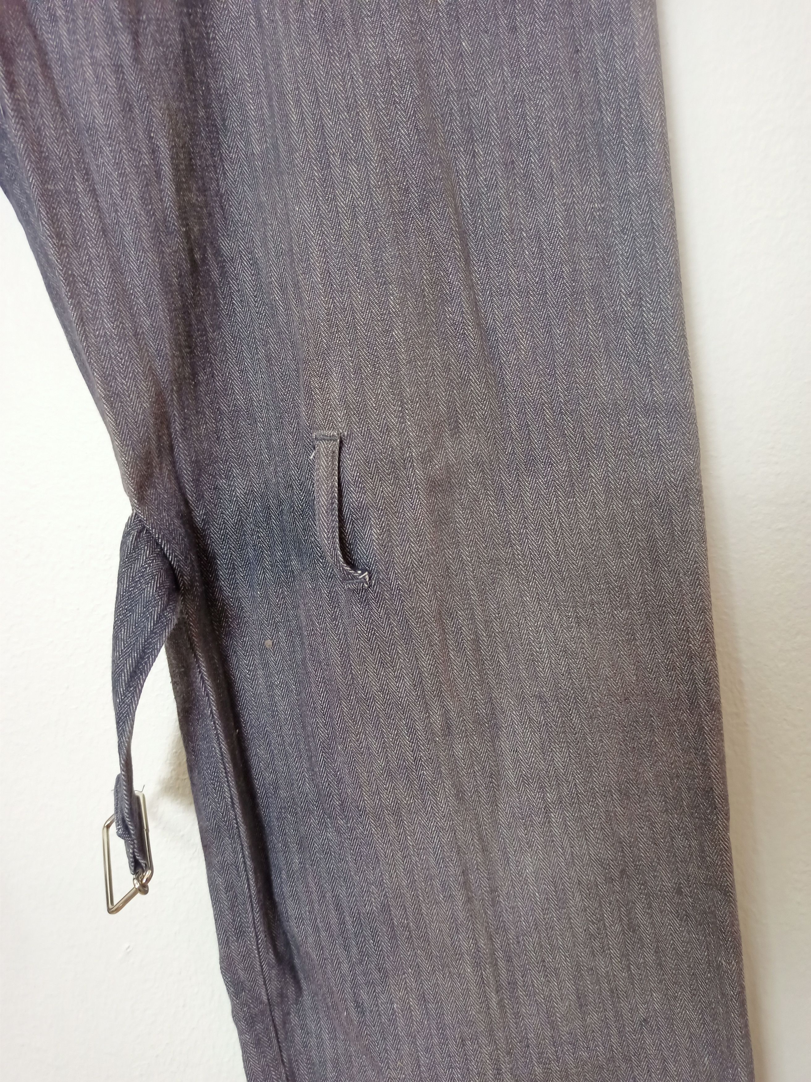 Dries Van Noten Center Field Punk Lace Up Zipper Bondage Pants Made in Japan Size US 31 - 6 Thumbnail