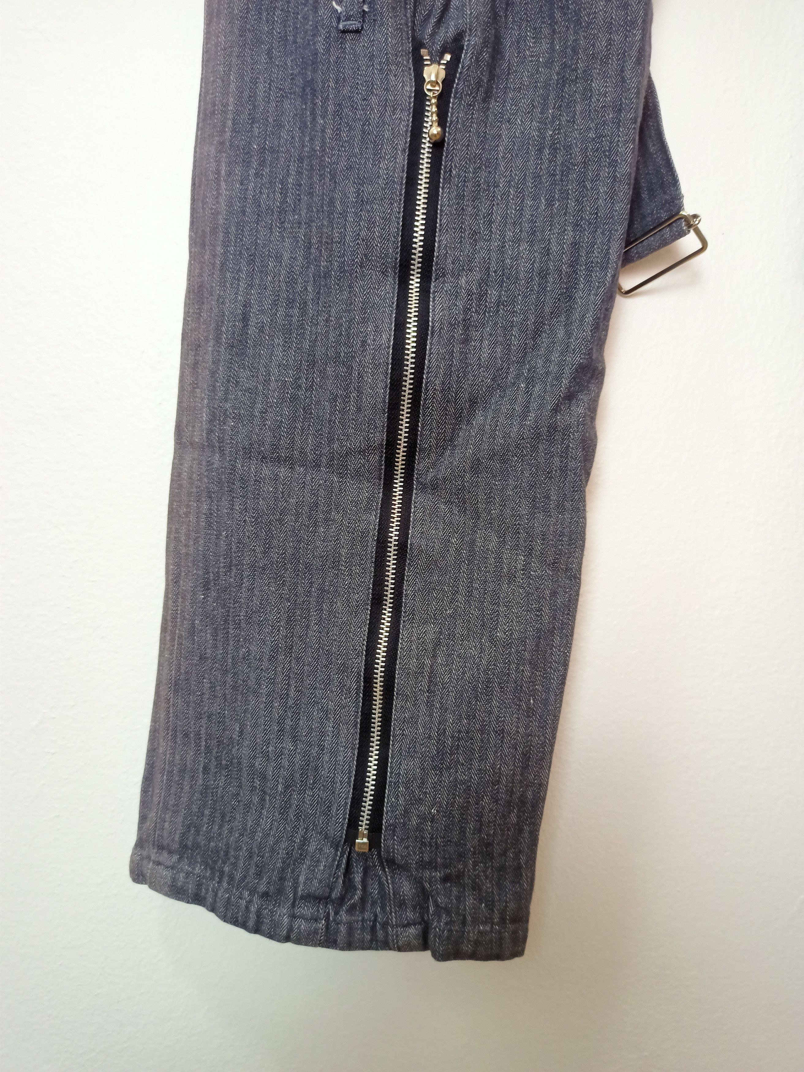 Dries Van Noten Center Field Punk Lace Up Zipper Bondage Pants Made in Japan Size US 31 - 15 Thumbnail