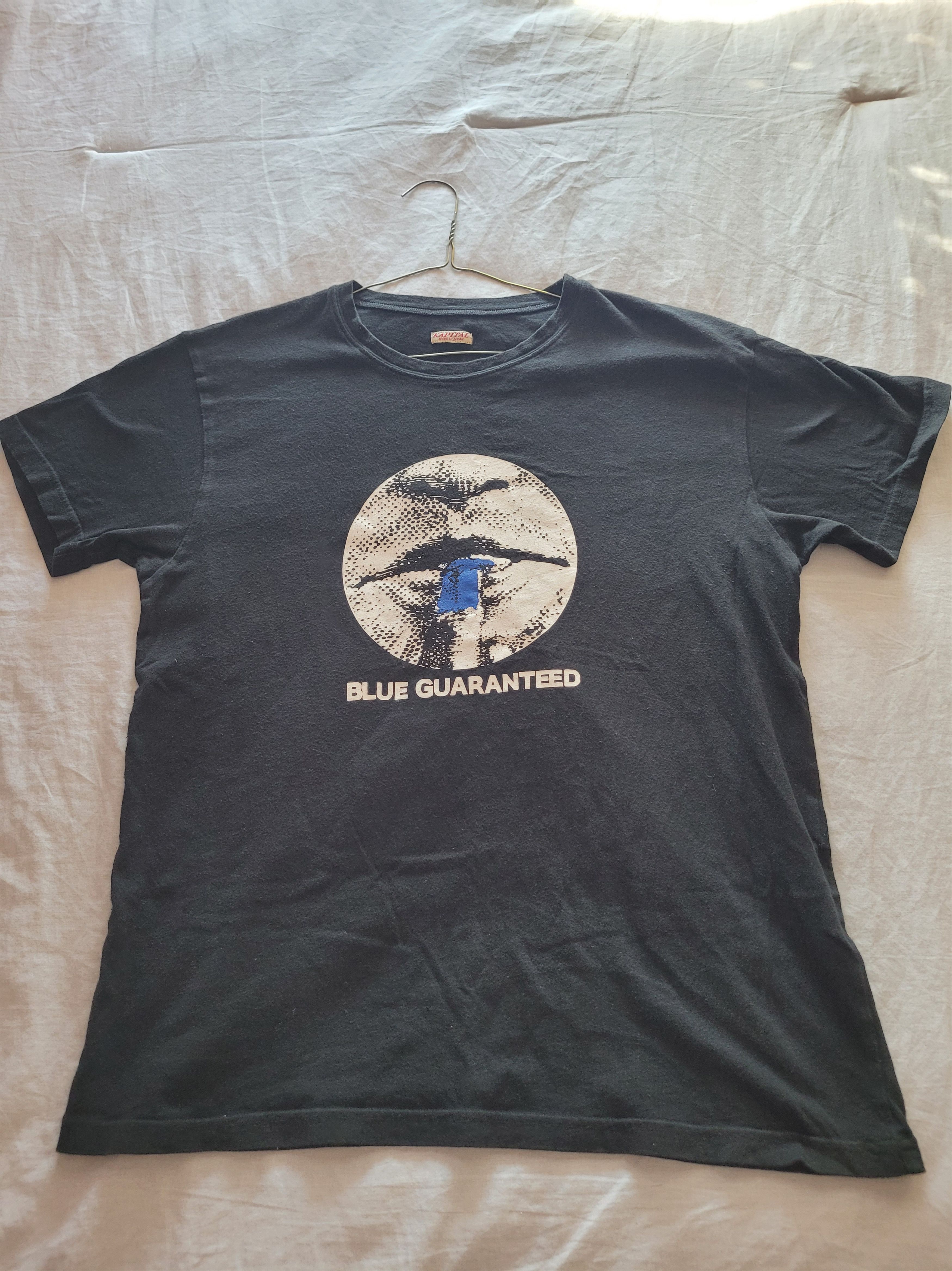 Kapital Kapital "Blue guaranteed" tee shirt Size US XL / EU 56 / 4 - 1 Thumbnail