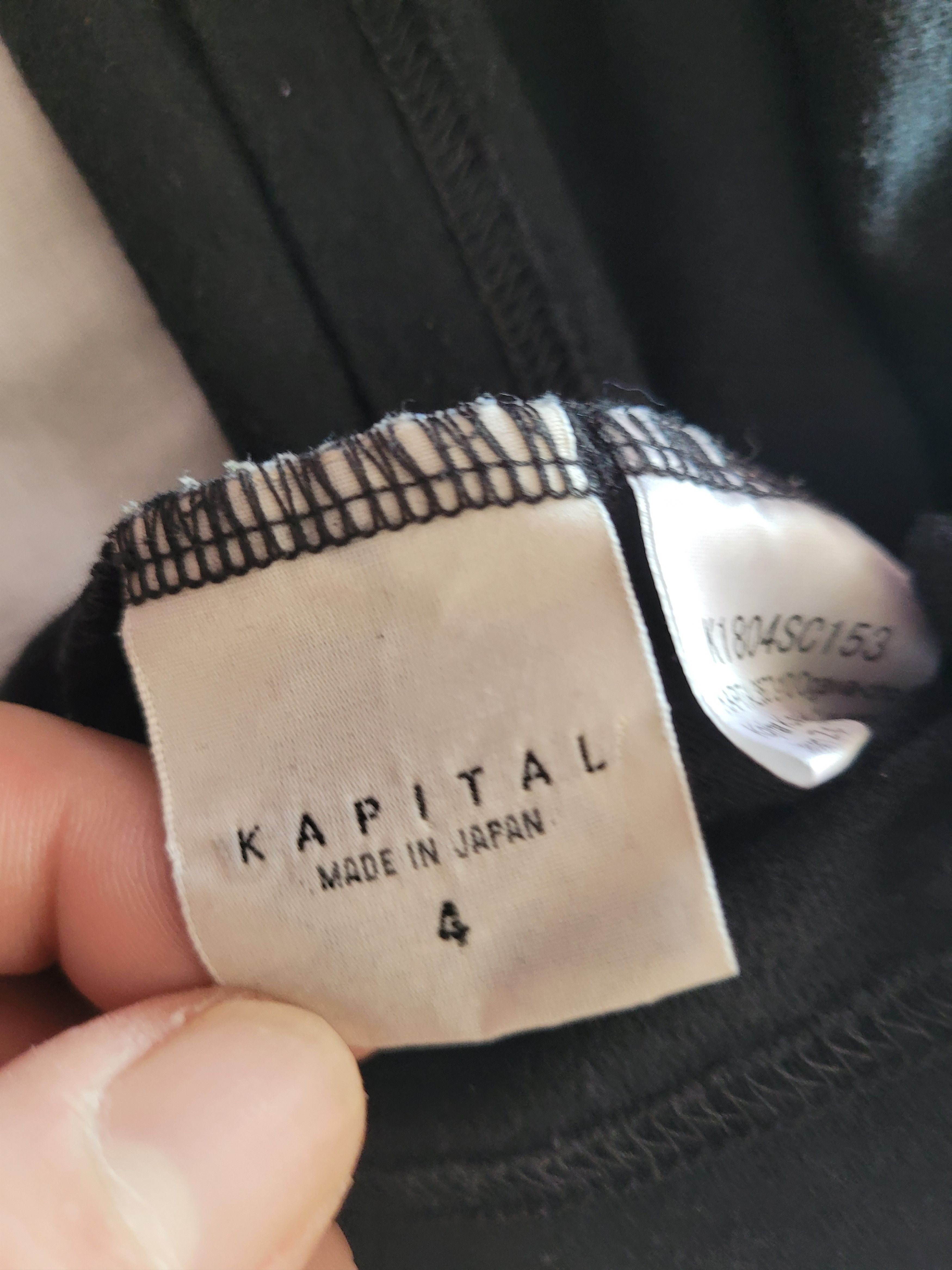 Kapital Kapital "Blue guaranteed" tee shirt Size US XL / EU 56 / 4 - 5 Thumbnail