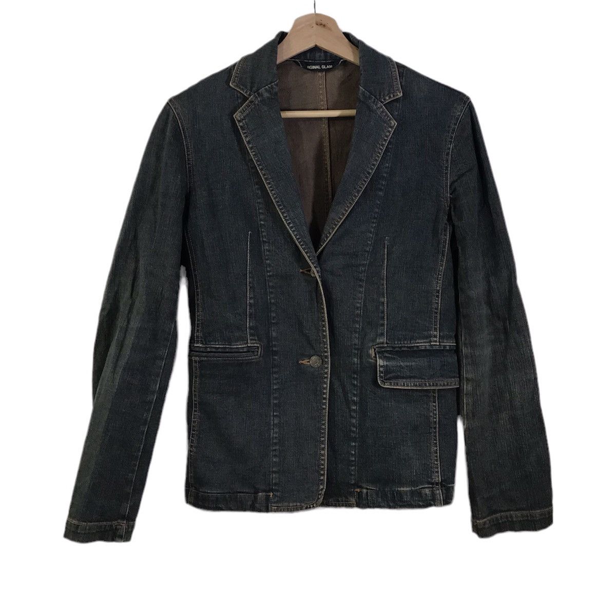 (530) marginal glamour denim jacket