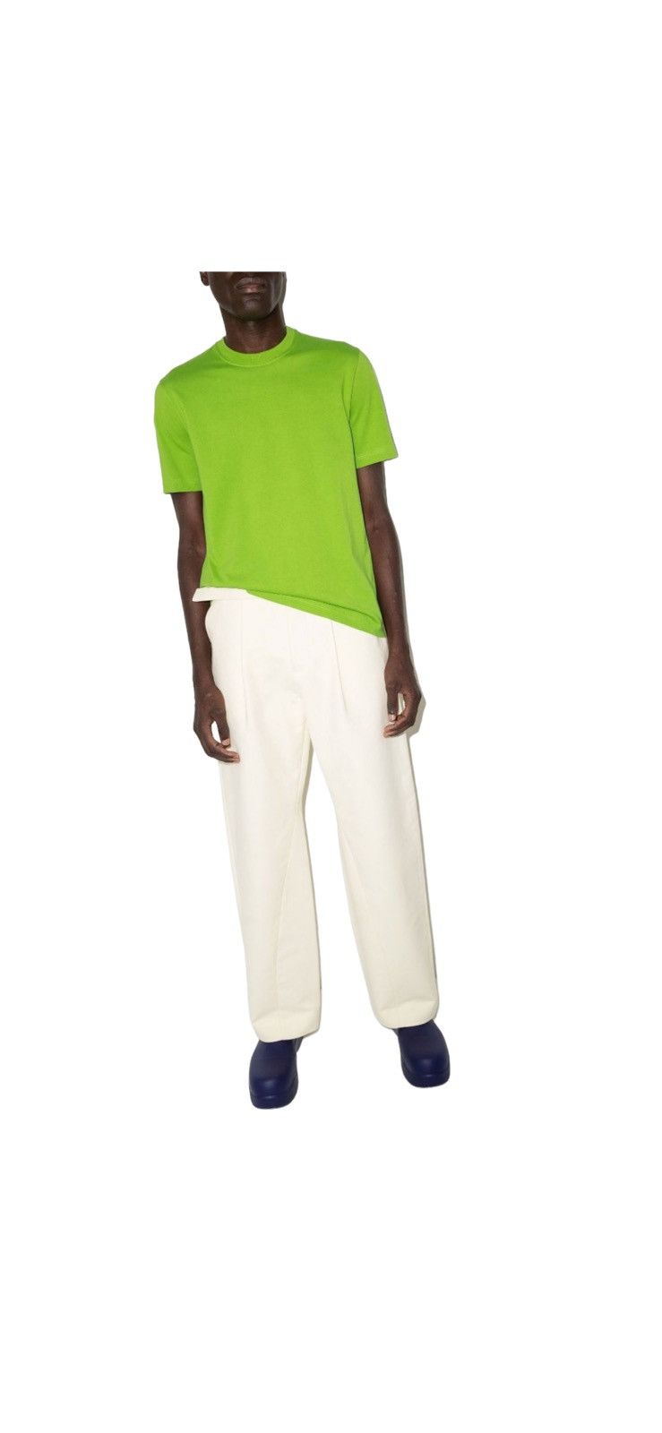 Bottega Veneta Sunrise Logo Embroidered T-shirt