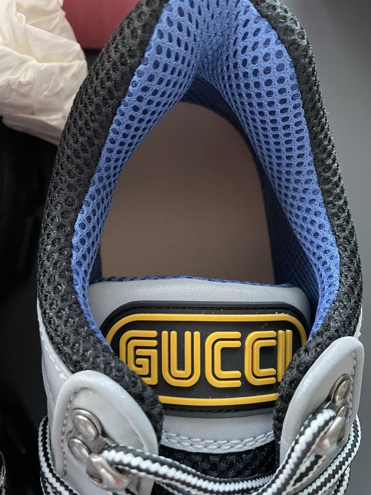 Gucci Rare LimitedEdition New Track Reflective Leather Track Boots Size US 9.5 / EU 42-43 - 24 Thumbnail