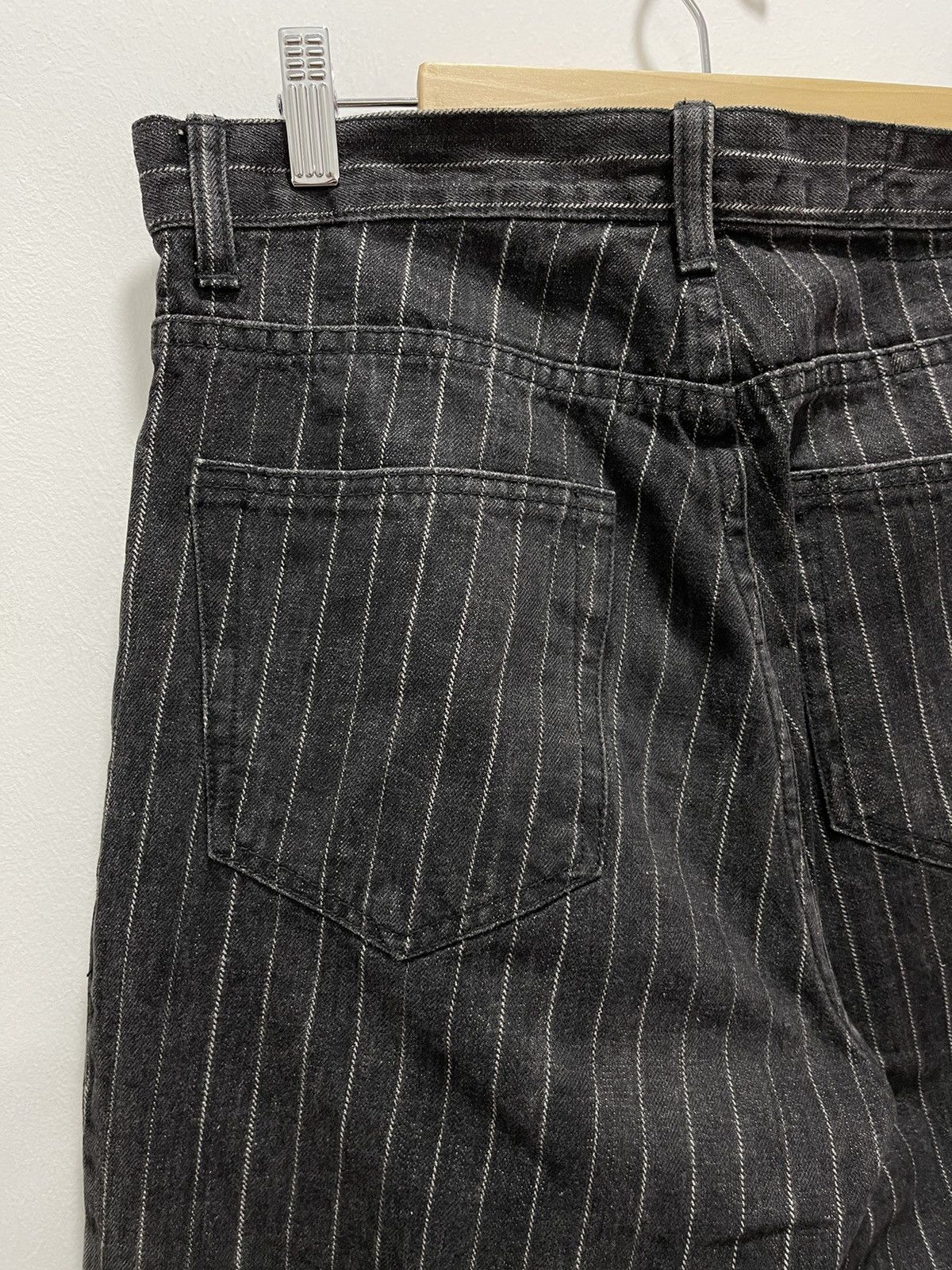 Japanese Brand × Vintage JAPANESE DOG HOUSE STRIPED CARPENTER PANTS Size US 31 - 9 Thumbnail