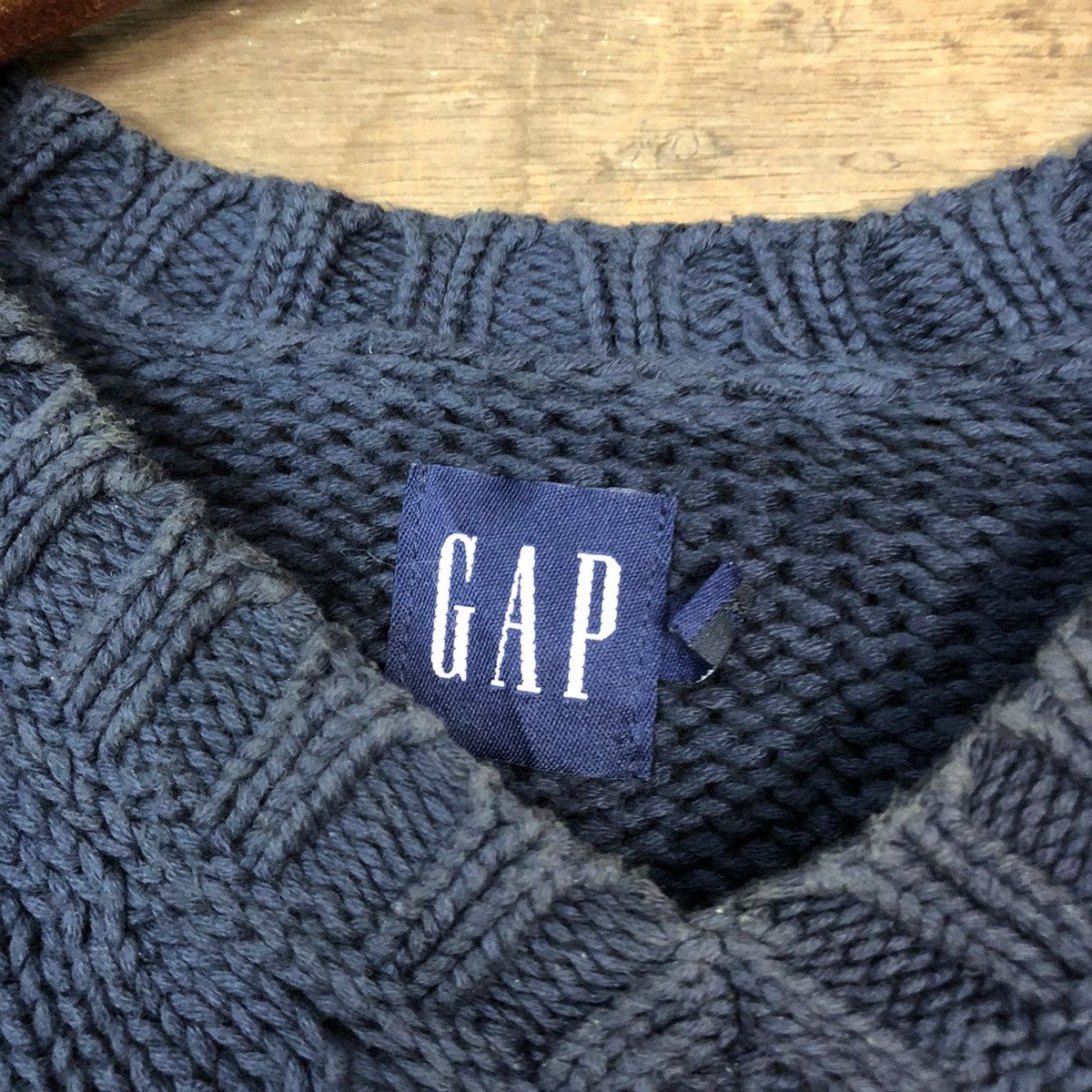 Gap Gap Dark blue Knitwear sweatshirt vintage #H005 Size US L / EU 52-54 / 3 - 7 Thumbnail