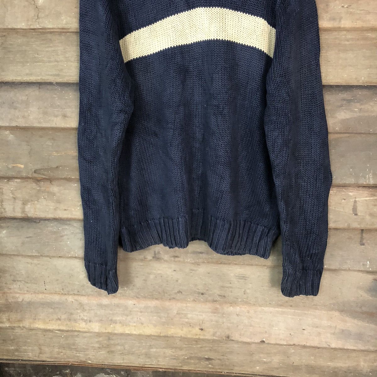 Gap Gap Dark blue Knitwear sweatshirt vintage #H005 Size US L / EU 52-54 / 3 - 3 Thumbnail