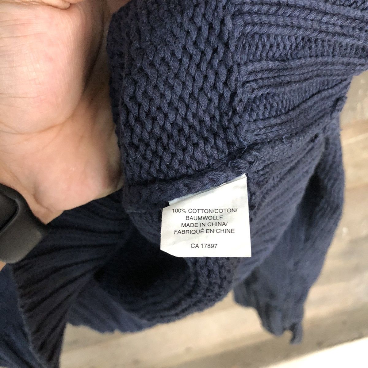 Gap Gap Dark blue Knitwear sweatshirt vintage #H005 Size US L / EU 52-54 / 3 - 8 Thumbnail