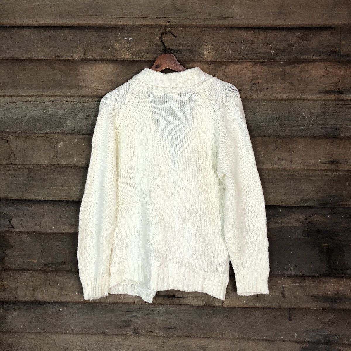 Japanese Brand Ran & ran japan knitwear cardigan #H025 Size L / US 10 / IT 46 - 9 Thumbnail