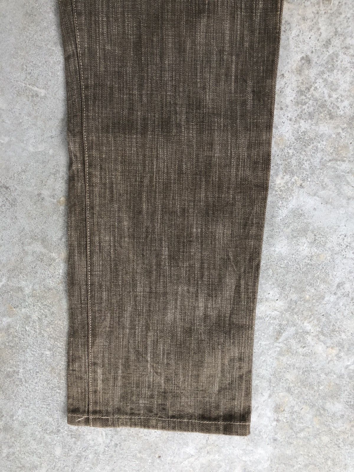 Japanese Brand Concave attempt Blanket Navajo Style Distressed Jeans Size US 33 - 7 Thumbnail
