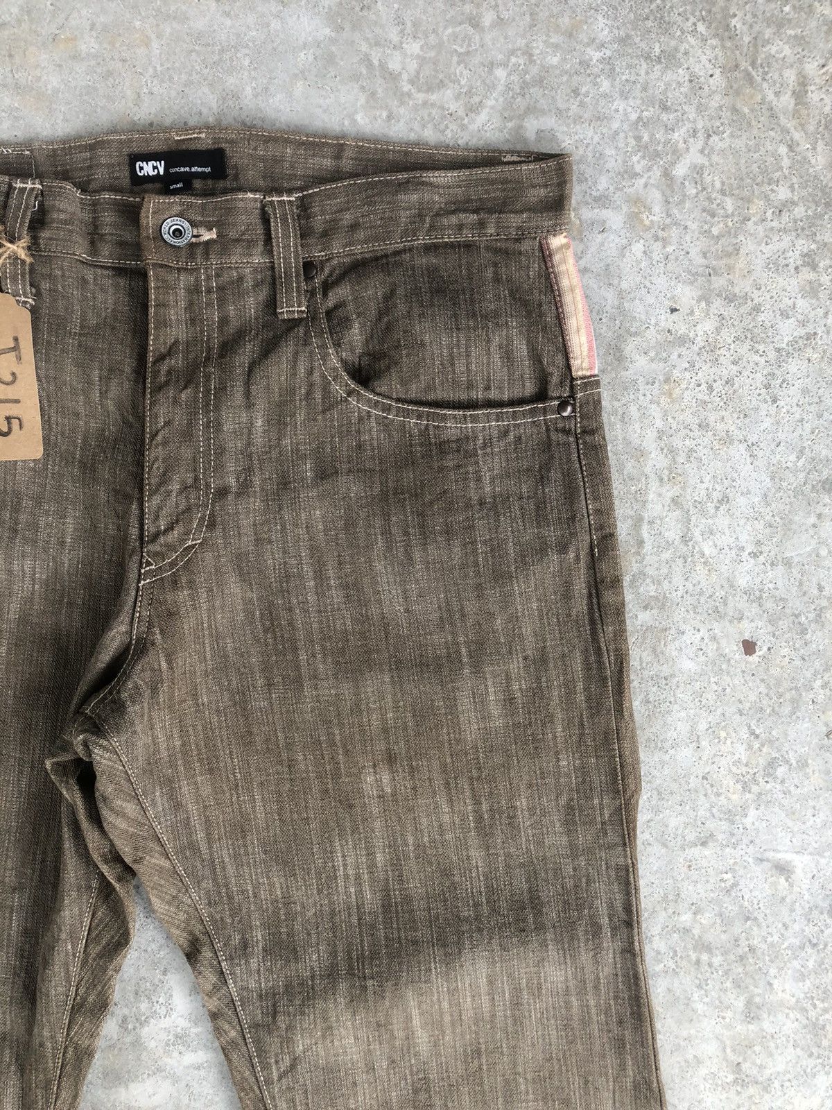 Japanese Brand Concave attempt Blanket Navajo Style Distressed Jeans Size US 33 - 5 Thumbnail