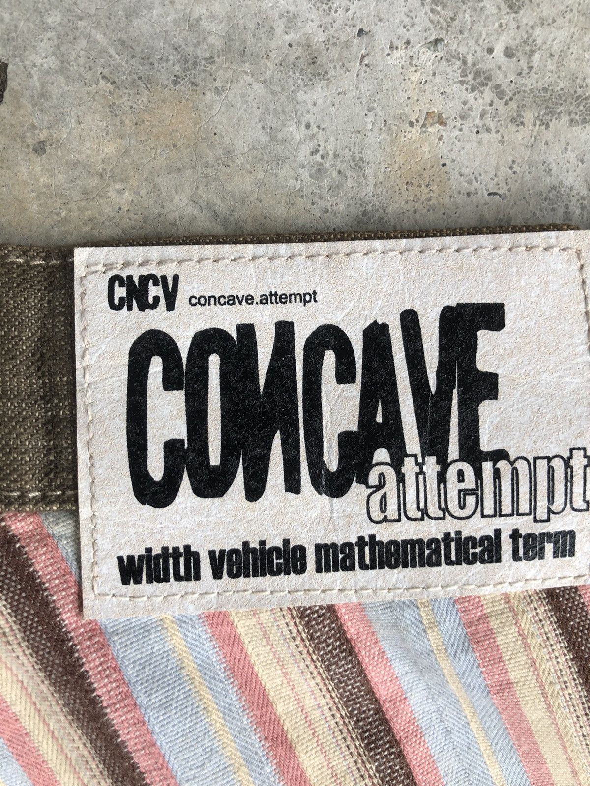 Japanese Brand Concave attempt Blanket Navajo Style Distressed Jeans Size US 33 - 13 Thumbnail