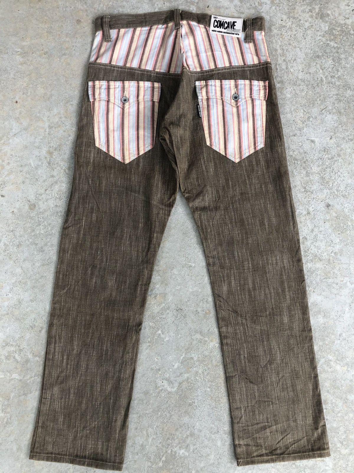Japanese Brand Concave attempt Blanket Navajo Style Distressed Jeans Size US 33 - 1 Thumbnail