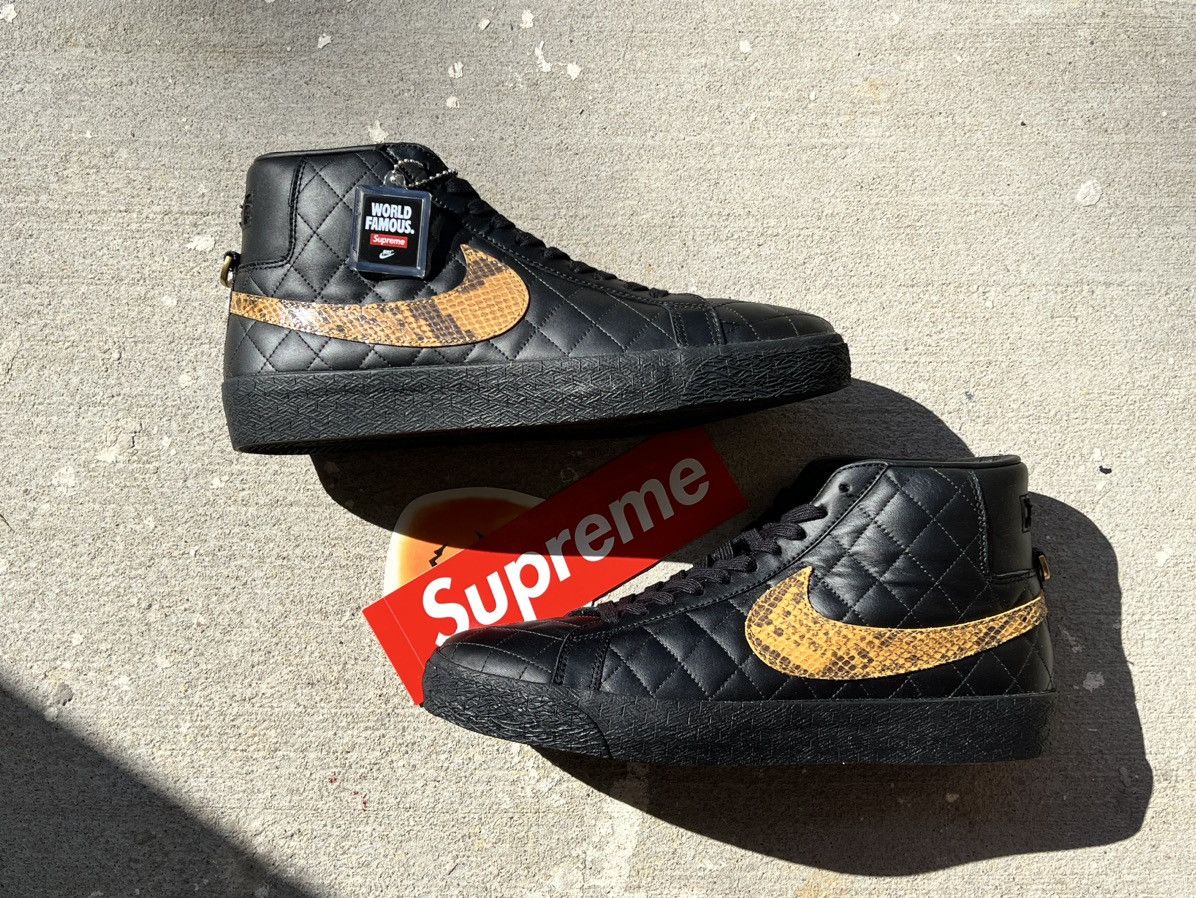 supreme nike zoom black