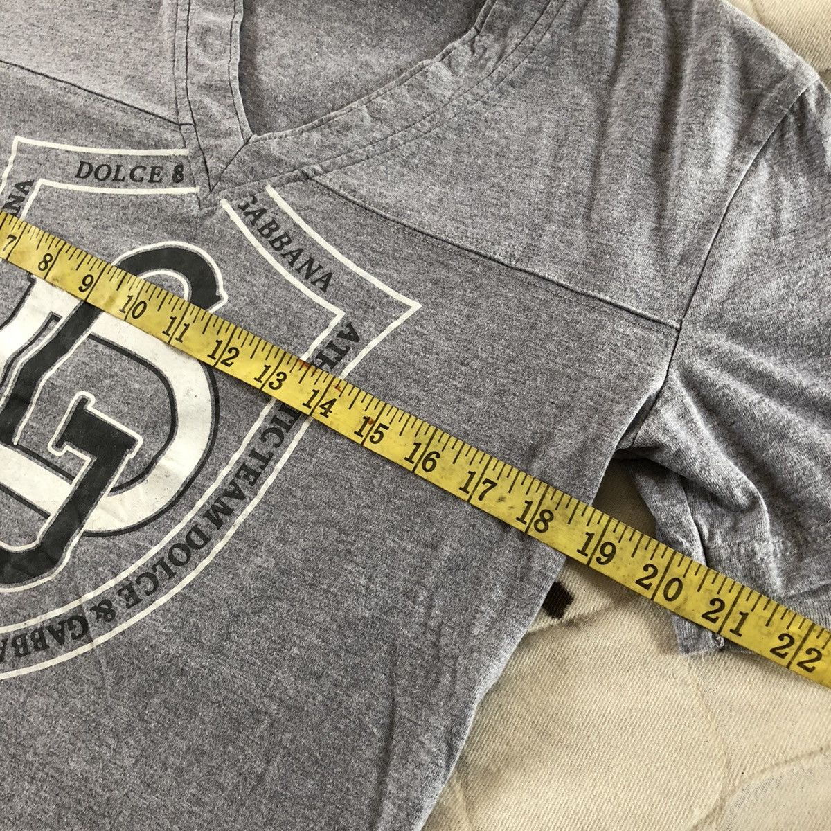 Dolce & Gabbana Dolce & Gabbana Athletic Team Big Logo TShirt Size US S / EU 44-46 / 1 - 6 Thumbnail