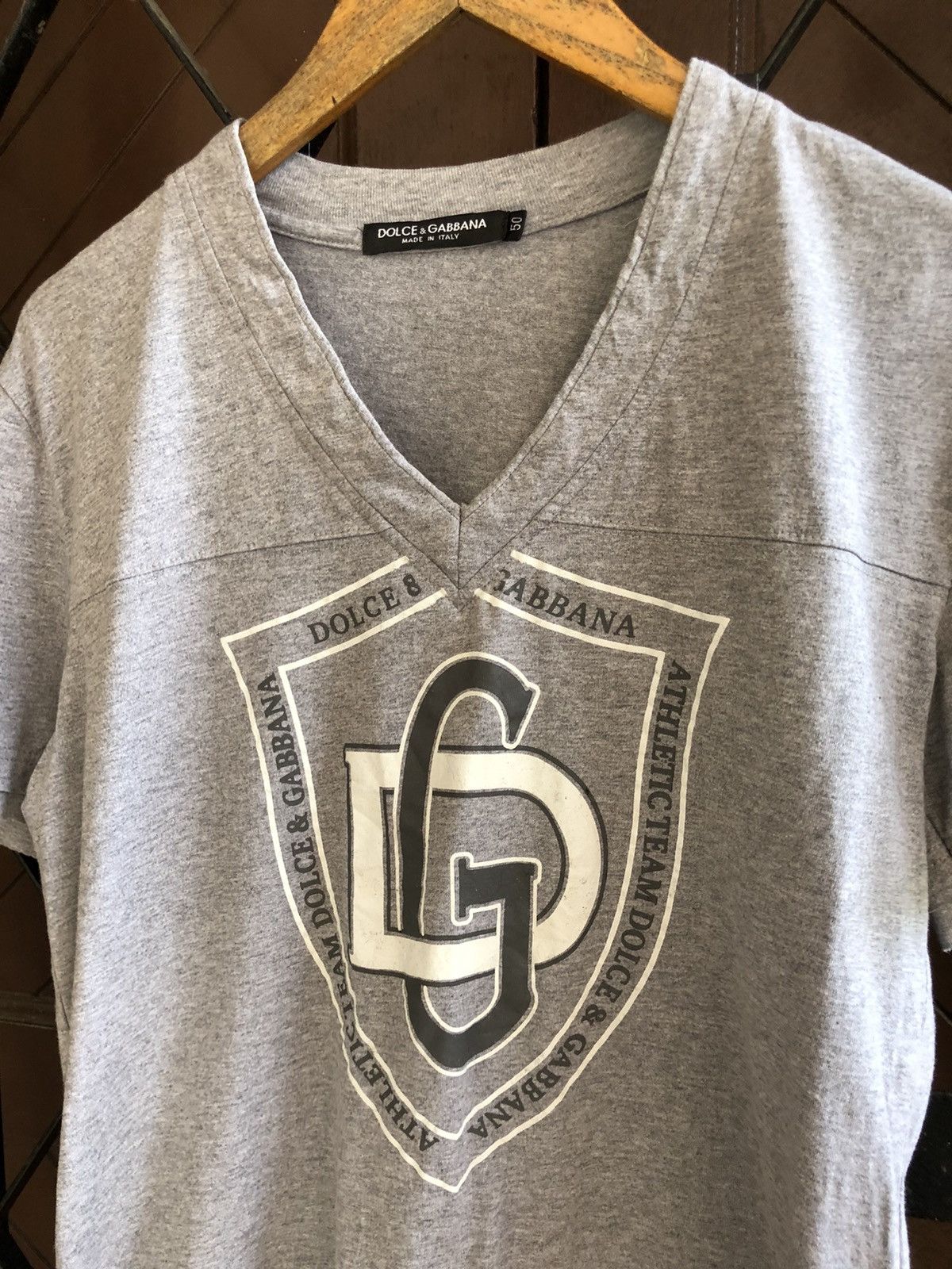 Dolce & Gabbana Dolce & Gabbana Athletic Team Big Logo TShirt Size US S / EU 44-46 / 1 - 2 Thumbnail