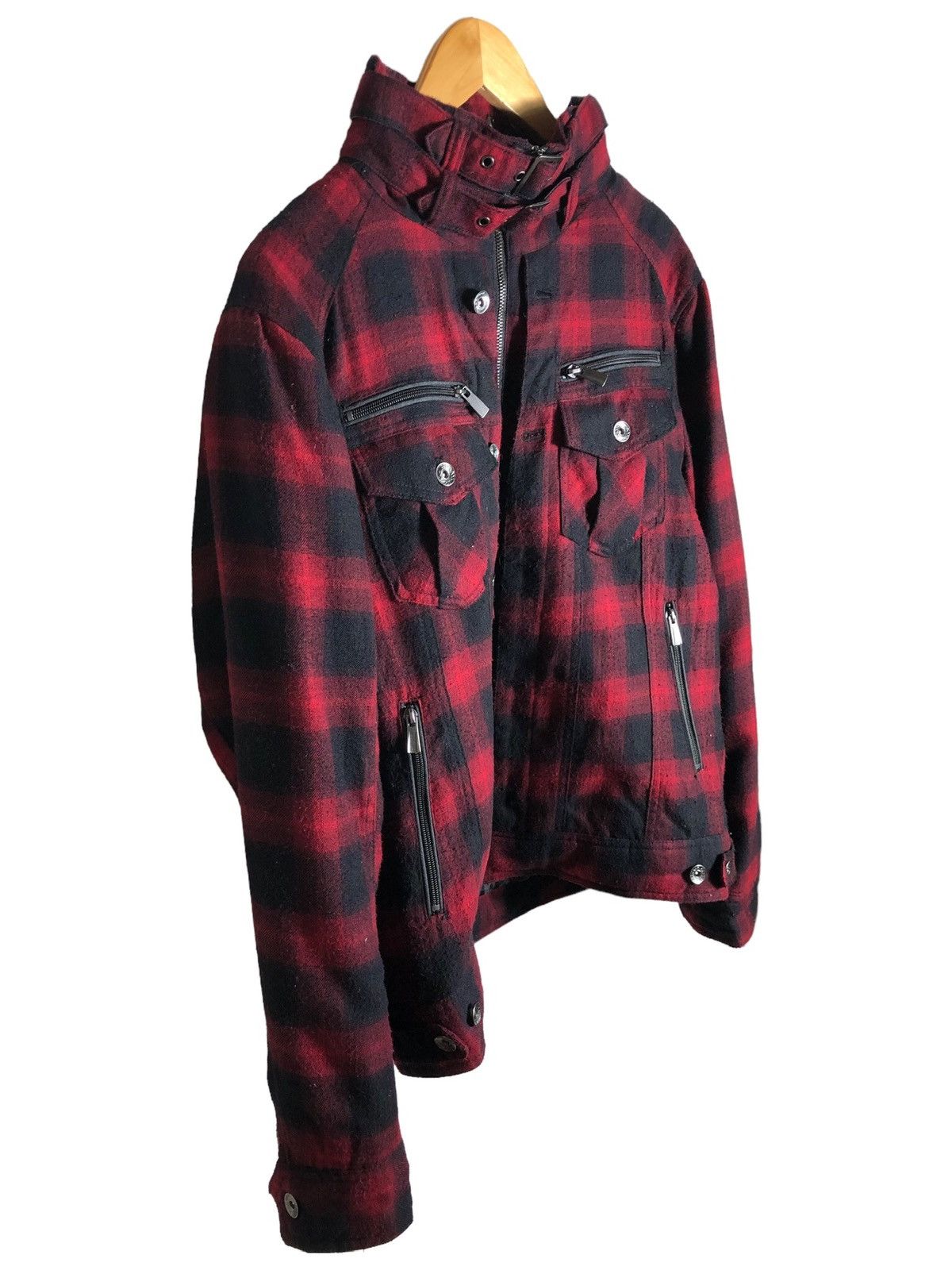 If Six Was Nine × Japanese Brand Japanese Brand Double focus wool jacket punk rockers style Size US M / EU 48-50 / 2 - 3 Thumbnail