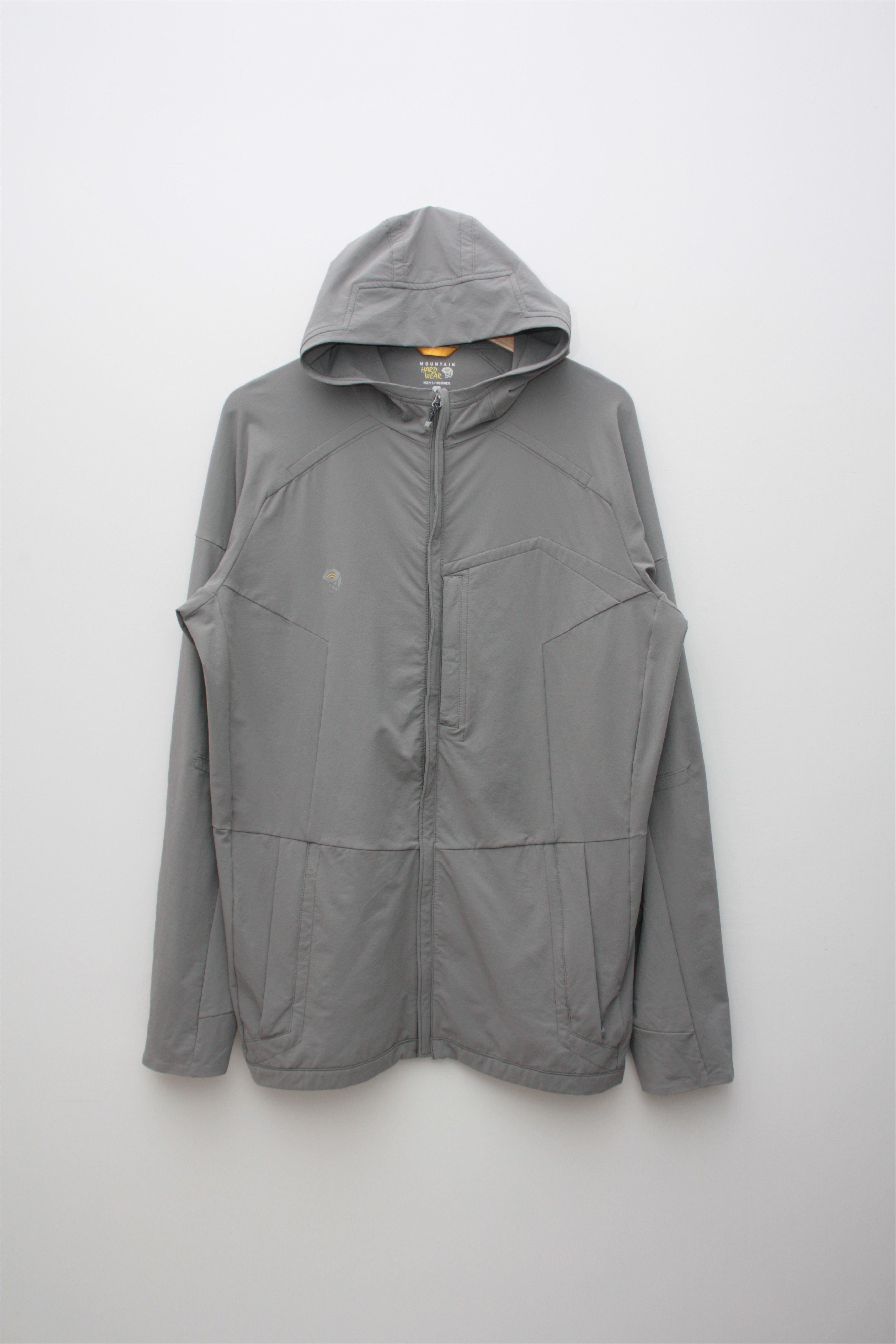 Mountain Hardwear Mountain Hardwear Grey Lightweight Windbreaker Jacket Size L Size US L / EU 52-54 / 3 - 2 Thumbnail