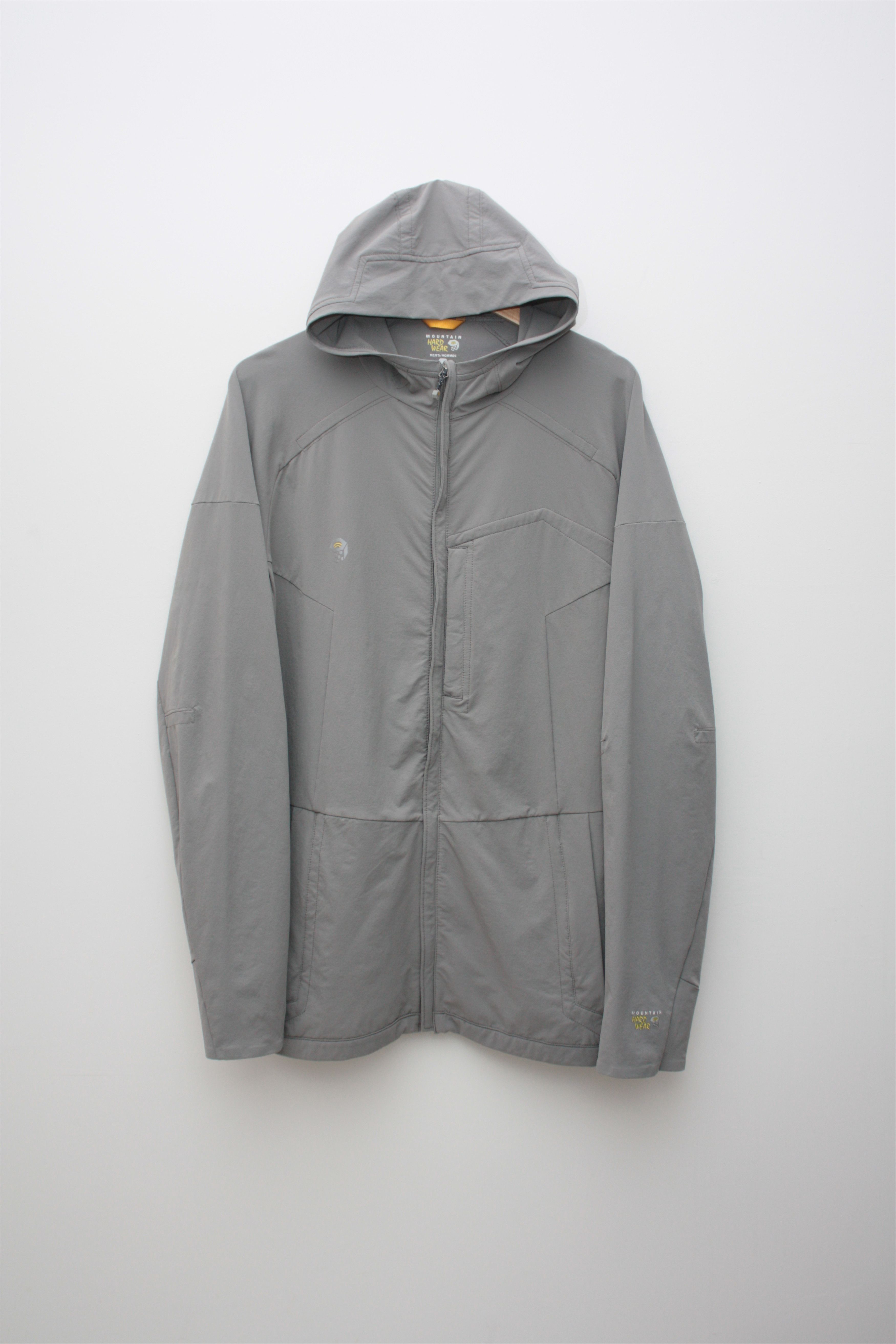 Mountain Hardwear Mountain Hardwear Grey Lightweight Windbreaker Jacket Size L Size US L / EU 52-54 / 3 - 1 Thumbnail