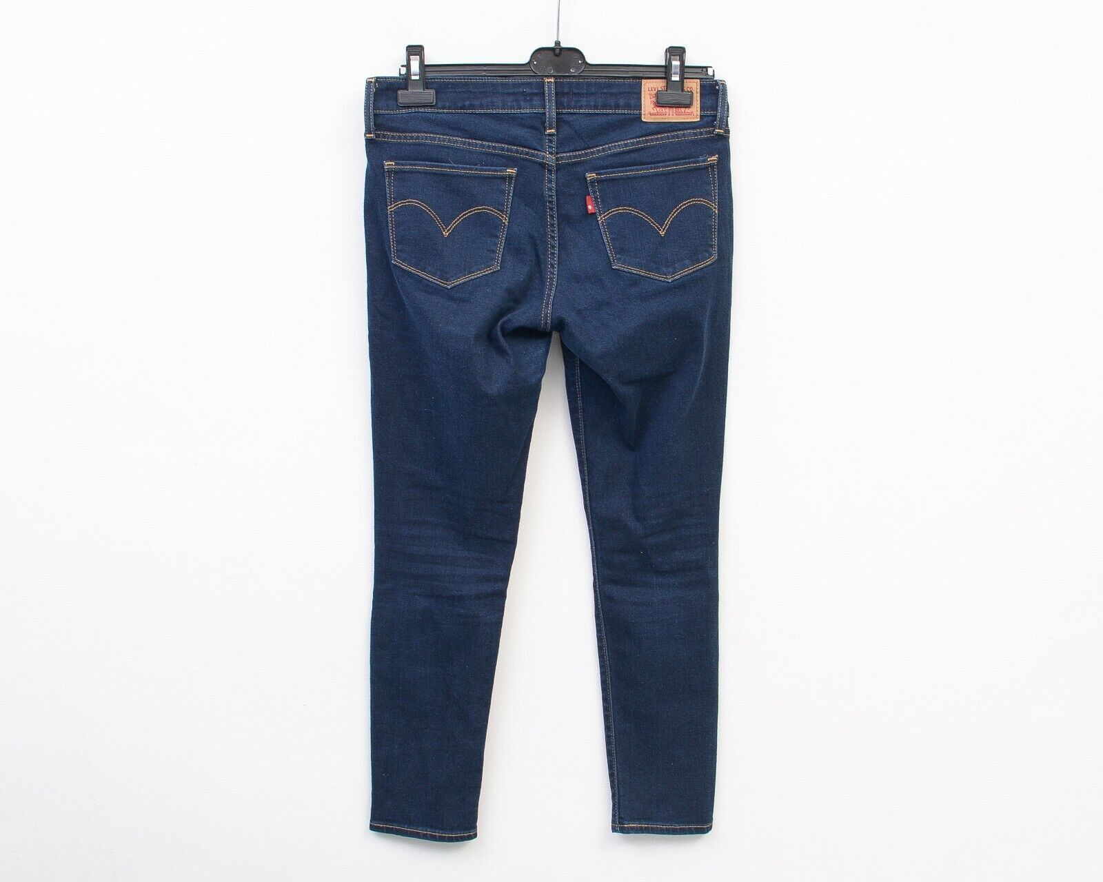 Levi's 711 Skinny Womens W27 L28 Mid Rise Jeans Trousers Slim Pants Size 27" / US 4 / IT 40 - 5 Thumbnail